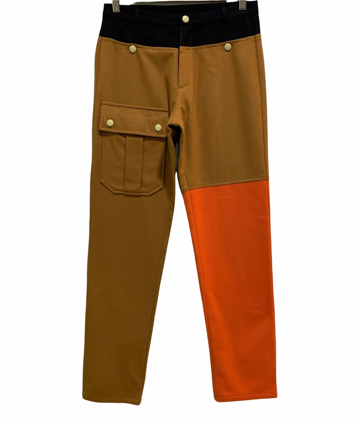 Walter Van Beirendonck W&LT 1996 Autumn/Winter Collection Wool Felt Pants Size US 30 / EU 46 - 2 Thumbnail