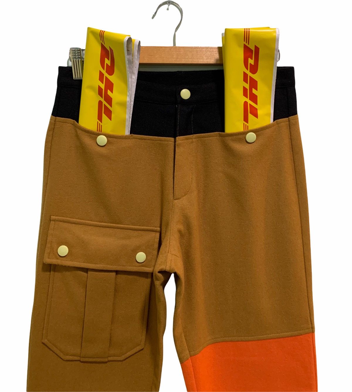 Walter Van Beirendonck W&LT 1996 Autumn/Winter Collection Wool Felt Pants Size US 30 / EU 46 - 6 Thumbnail