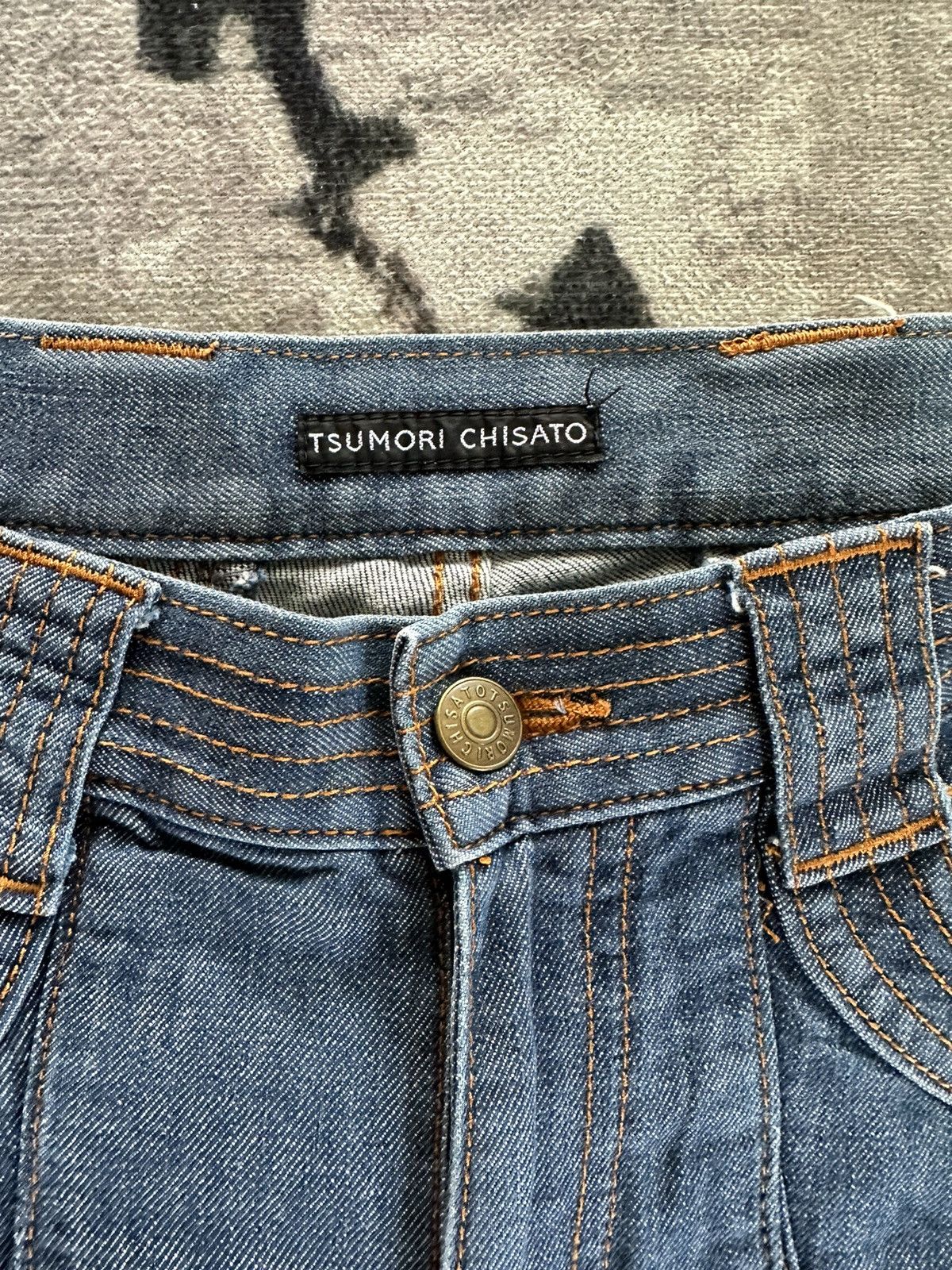 Issey Miyake SS2000 Tsumori Chisato Man hybrid monkey pocket jeans Size US 32 / EU 48 - 8 Thumbnail