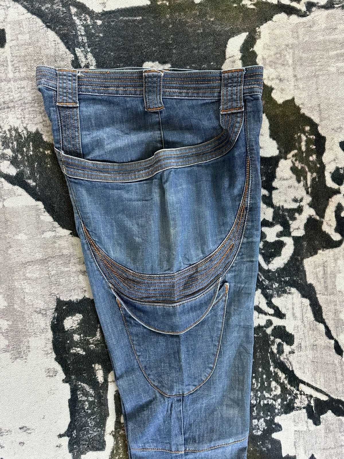 Issey Miyake SS2000 Tsumori Chisato Man hybrid monkey pocket jeans Size US 32 / EU 48 - 12 Thumbnail