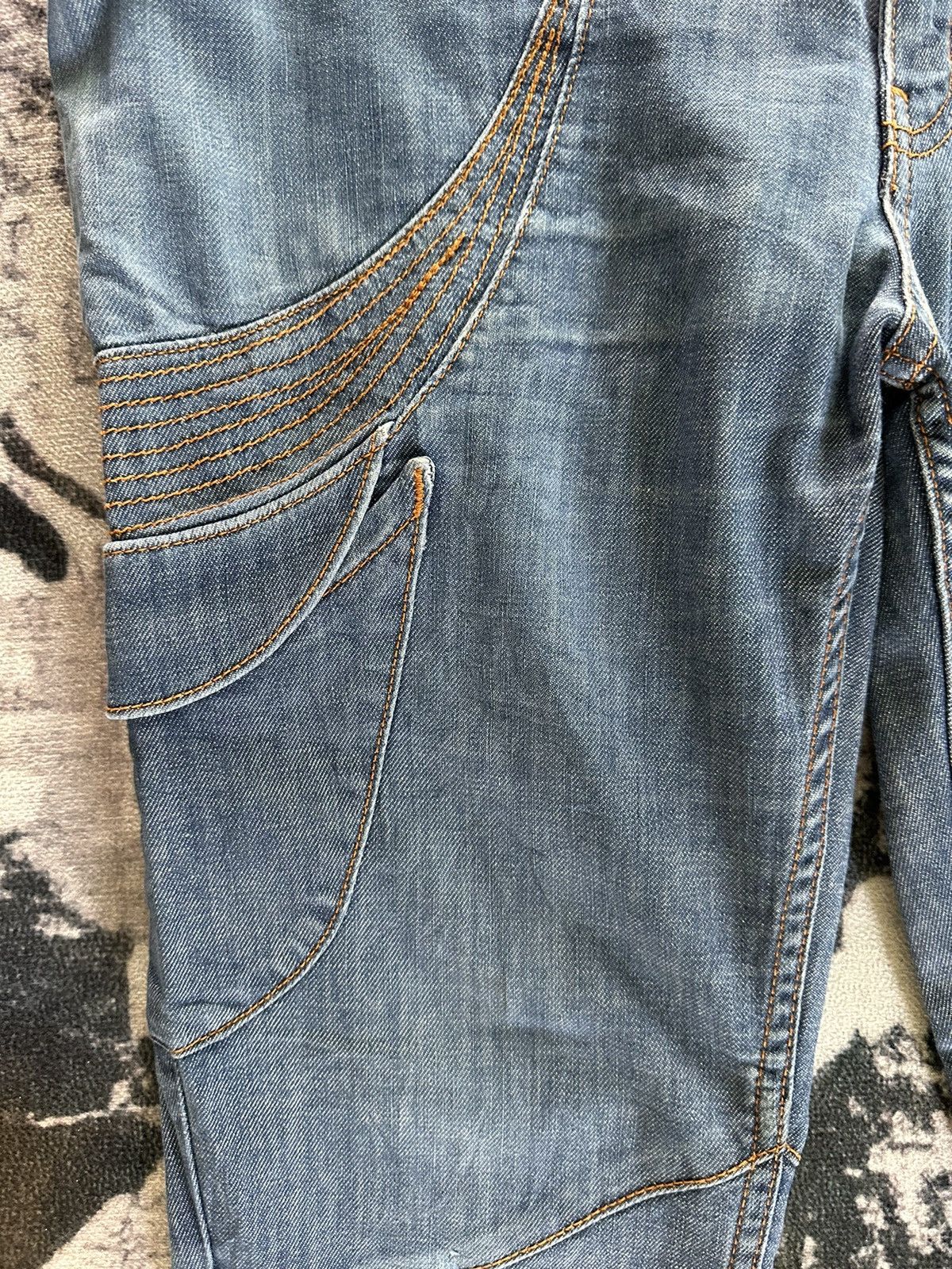 Issey Miyake SS2000 Tsumori Chisato Man hybrid monkey pocket jeans Size US 32 / EU 48 - 10 Thumbnail