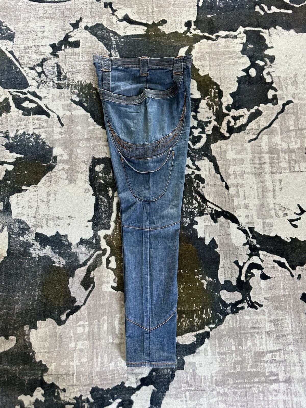 Issey Miyake SS2000 Tsumori Chisato Man hybrid monkey pocket jeans Size US 32 / EU 48 - 4 Thumbnail
