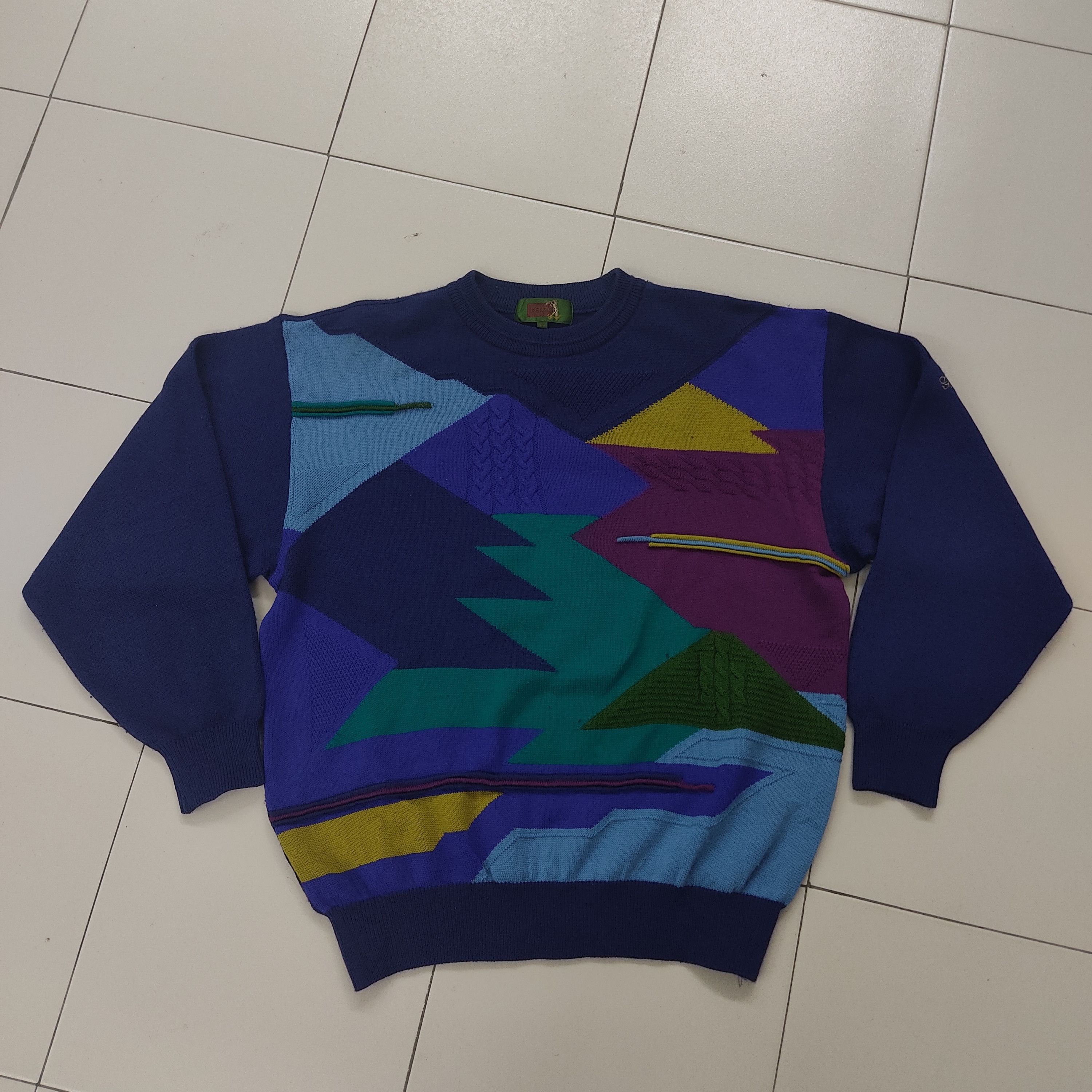 Call It Spring Kenzo Paris Golf Knitwear Jumper Size US L / EU 52-54 / 3 - 1 Thumbnail