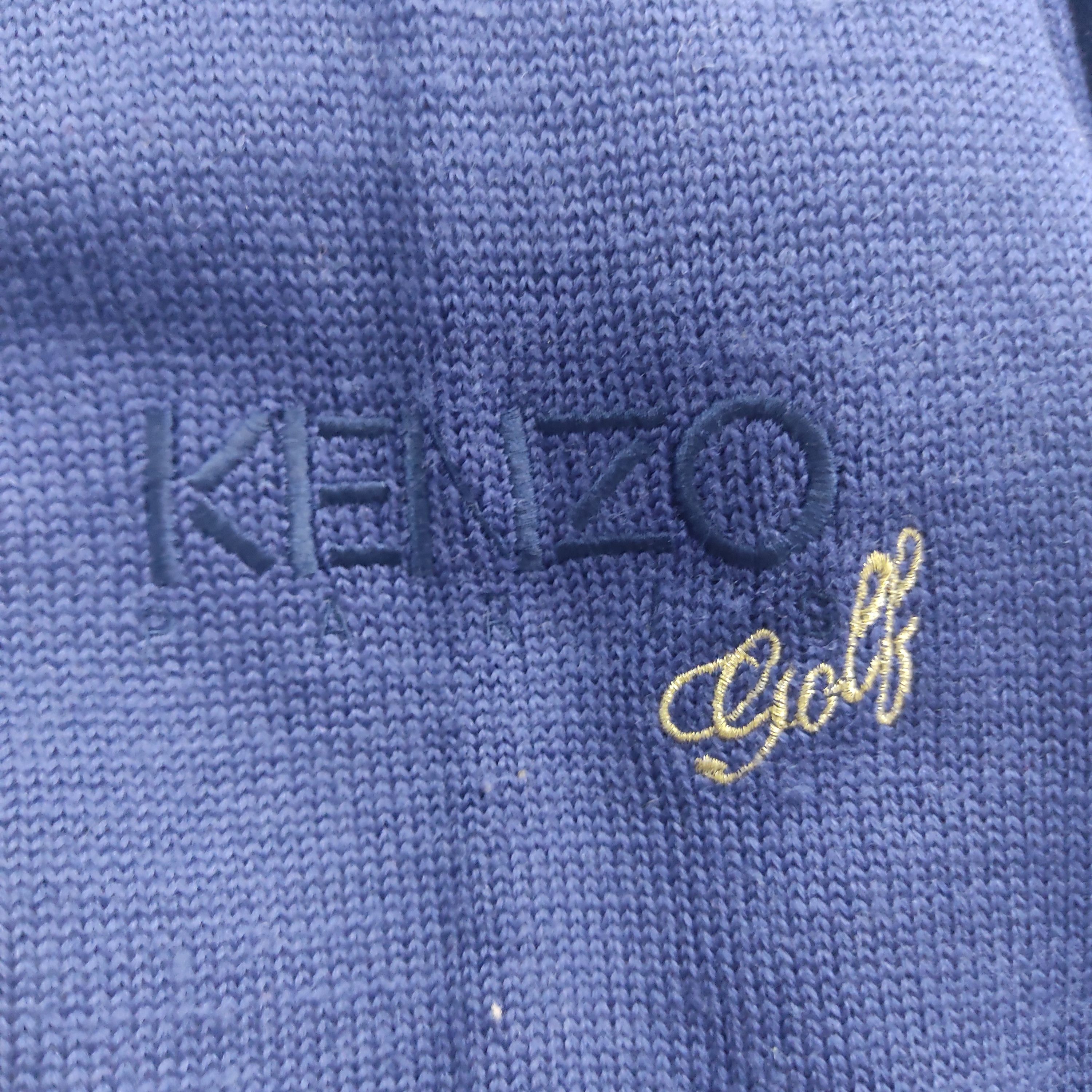 Call It Spring Kenzo Paris Golf Knitwear Jumper Size US L / EU 52-54 / 3 - 10 Thumbnail