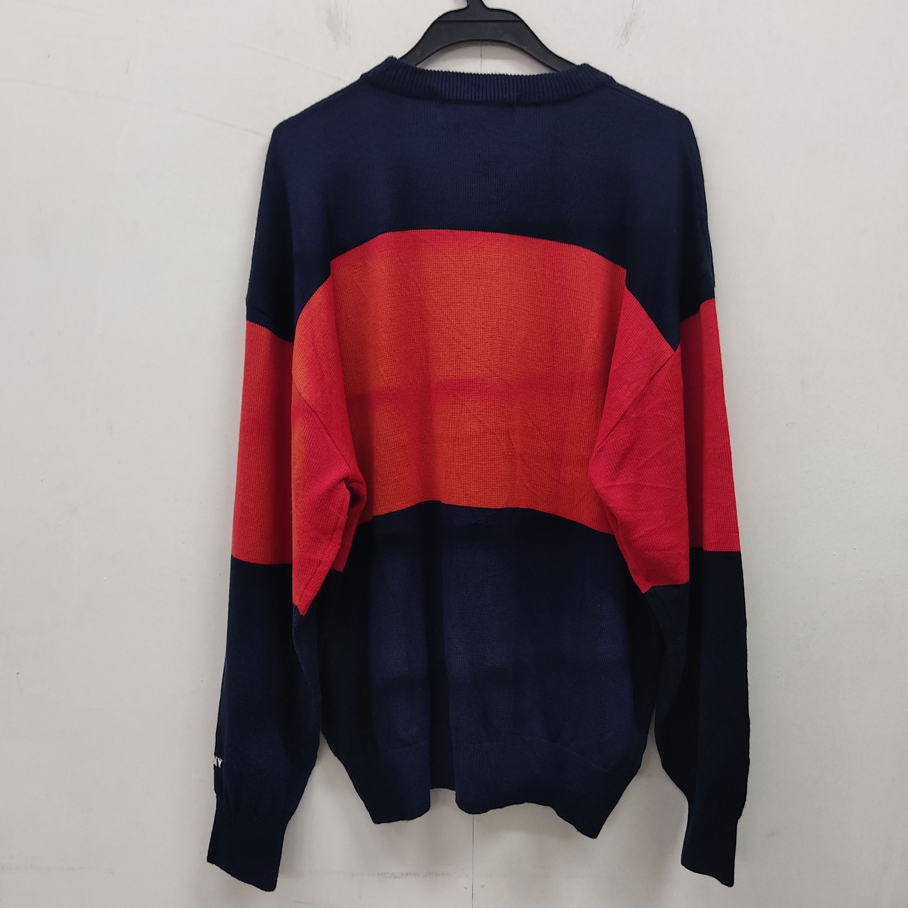 Jean Charles De Castelbajac Red Blue Bugs Bunny Embroidery Knitwear Jumper Size US XL / EU 56 / 4 - 11 Thumbnail
