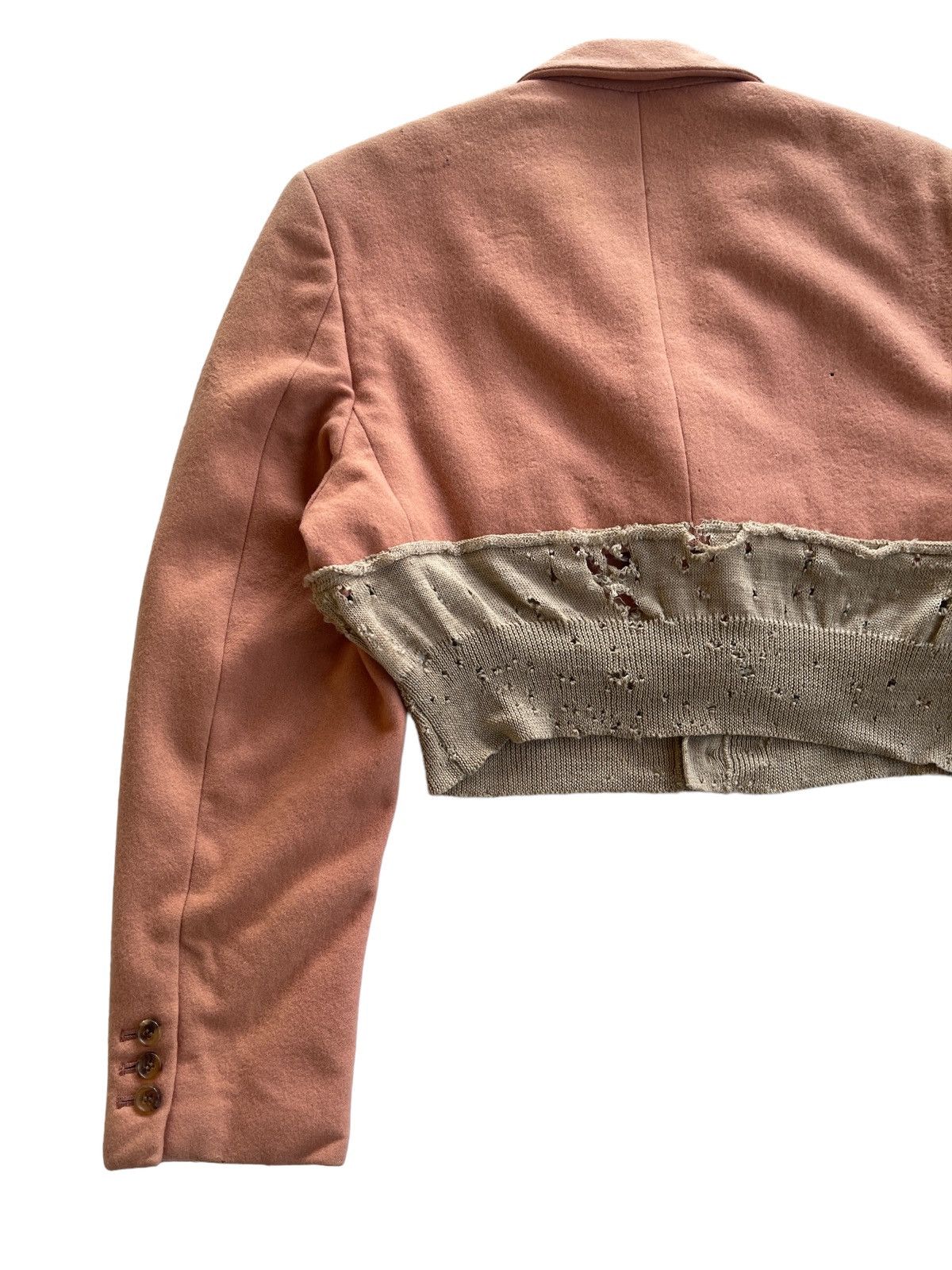 Comme des Garcons AD1993 CDG Cropped Distressed Design Size US S / EU 44-46 / 1 - 8 Thumbnail