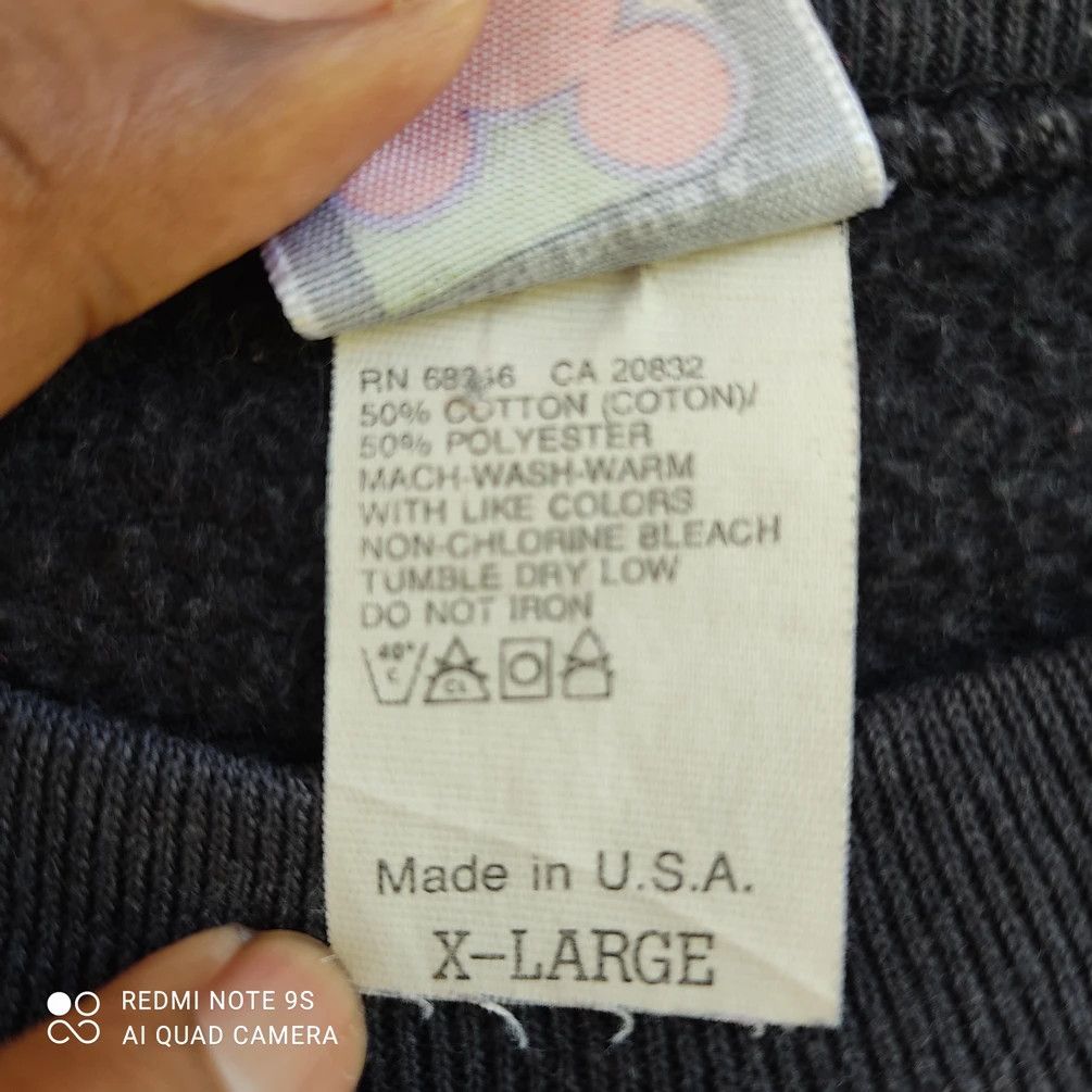 Mickey Mouse × Vintage Vintage Big Logo Mickey Mouse X Jerry Leigh Sweatshirt Size US XL / EU 56 / 4 - 5 Thumbnail