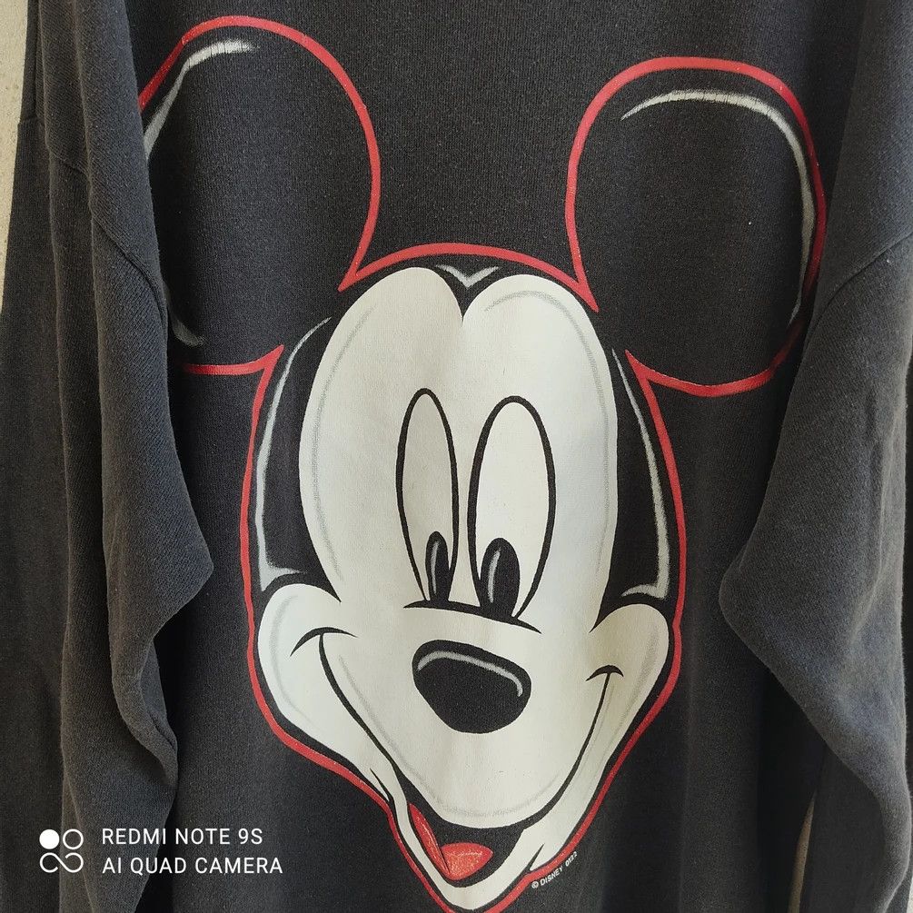 Mickey Mouse × Vintage Vintage Big Logo Mickey Mouse X Jerry Leigh Sweatshirt Size US XL / EU 56 / 4 - 2 Thumbnail