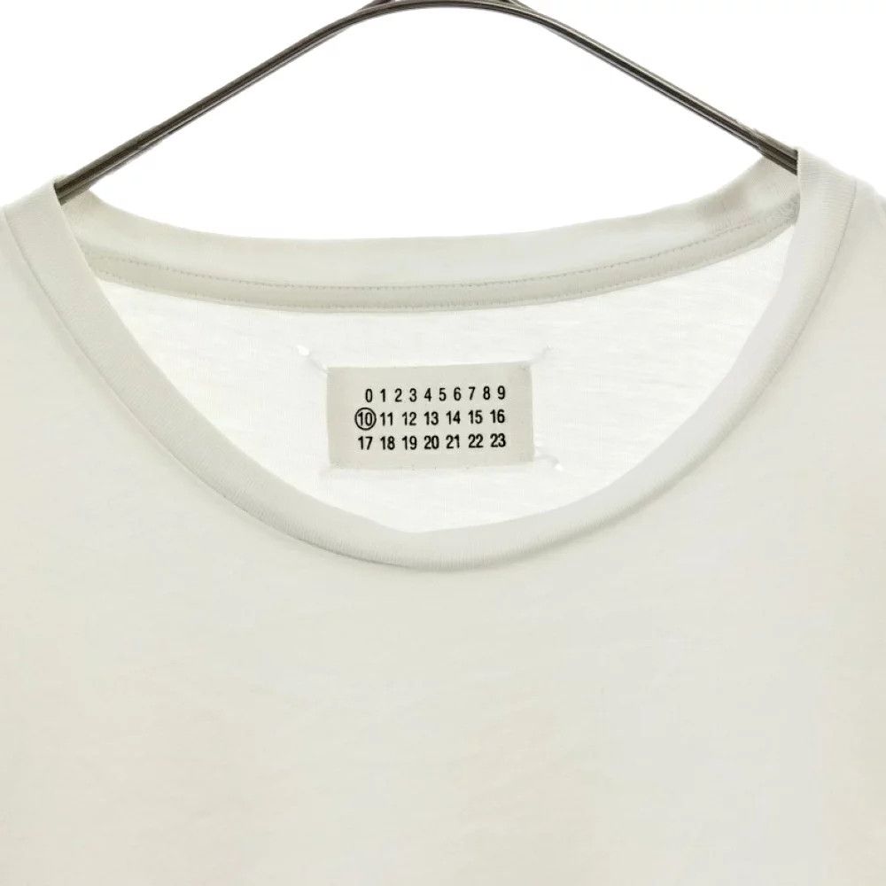 Maison Margiela Short Sleeve T-Shirts White Cotton Plain Crew Neck Size US XS / EU 42 / 0 - 3 Thumbnail
