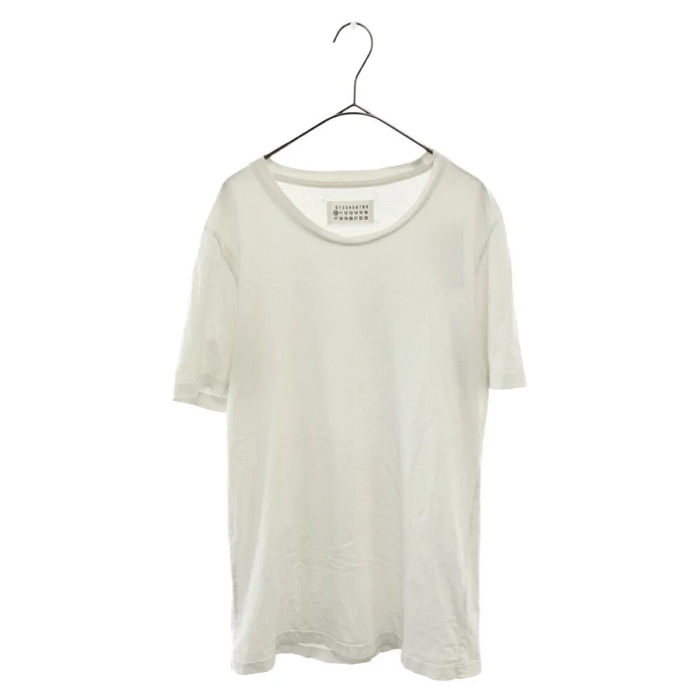 Maison Margiela Short Sleeve T-Shirts White Cotton Plain Crew Neck Size US XS / EU 42 / 0 - 1 Preview