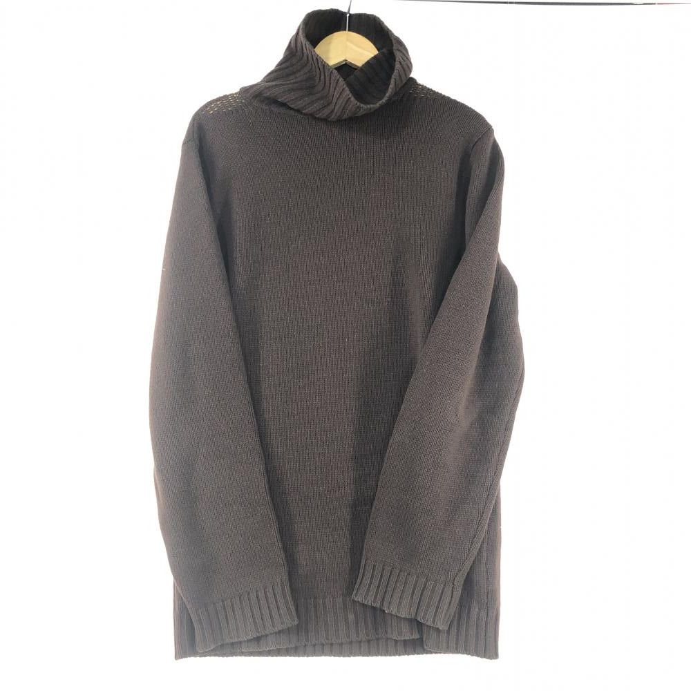 Sweater Brown Turtleneck knit long sleeve