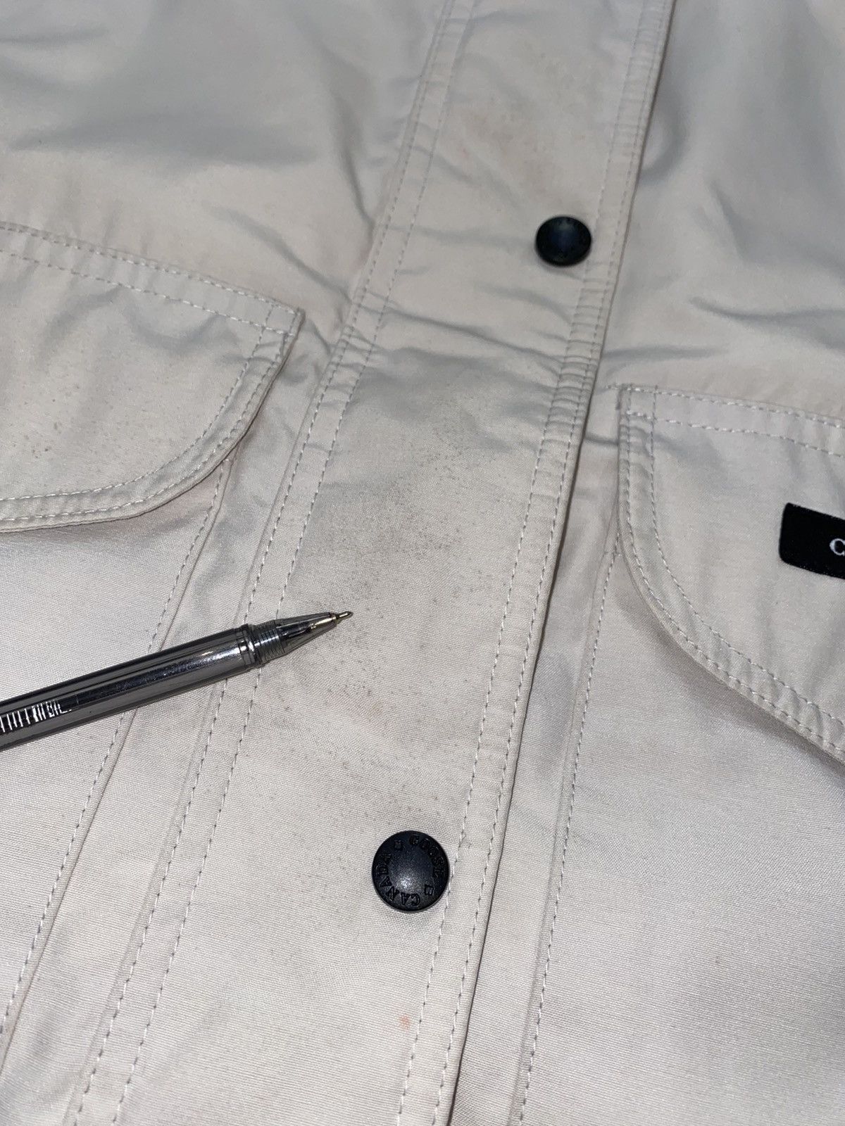 Canada Goose Archive! Canada Goose White Duck Down Expedition Jacket Size US M / EU 48-50 / 2 - 19 Thumbnail