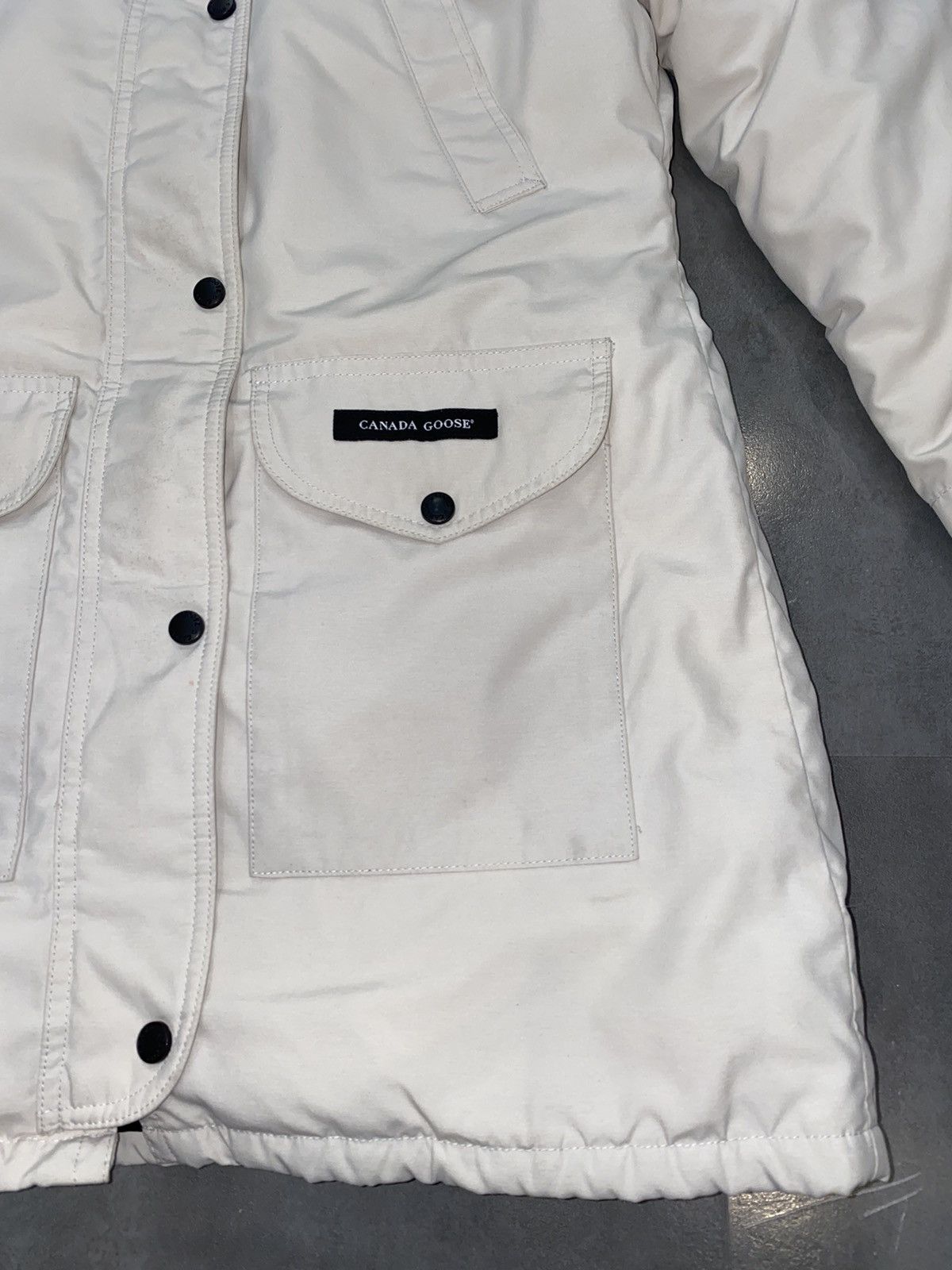 Canada Goose Archive! Canada Goose White Duck Down Expedition Jacket Size US M / EU 48-50 / 2 - 13 Thumbnail