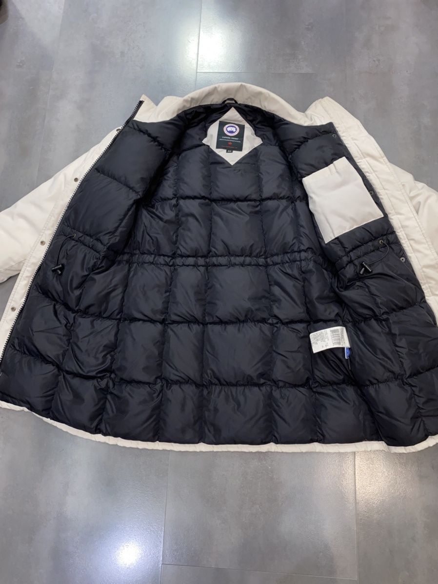 Canada Goose Archive! Canada Goose White Duck Down Expedition Jacket Size US M / EU 48-50 / 2 - 14 Thumbnail