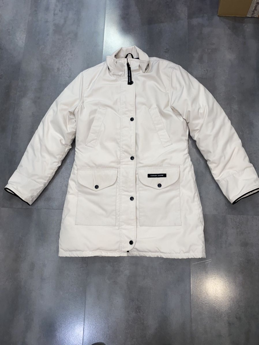 Canada Goose Archive! Canada Goose White Duck Down Expedition Jacket Size US M / EU 48-50 / 2 - 10 Thumbnail