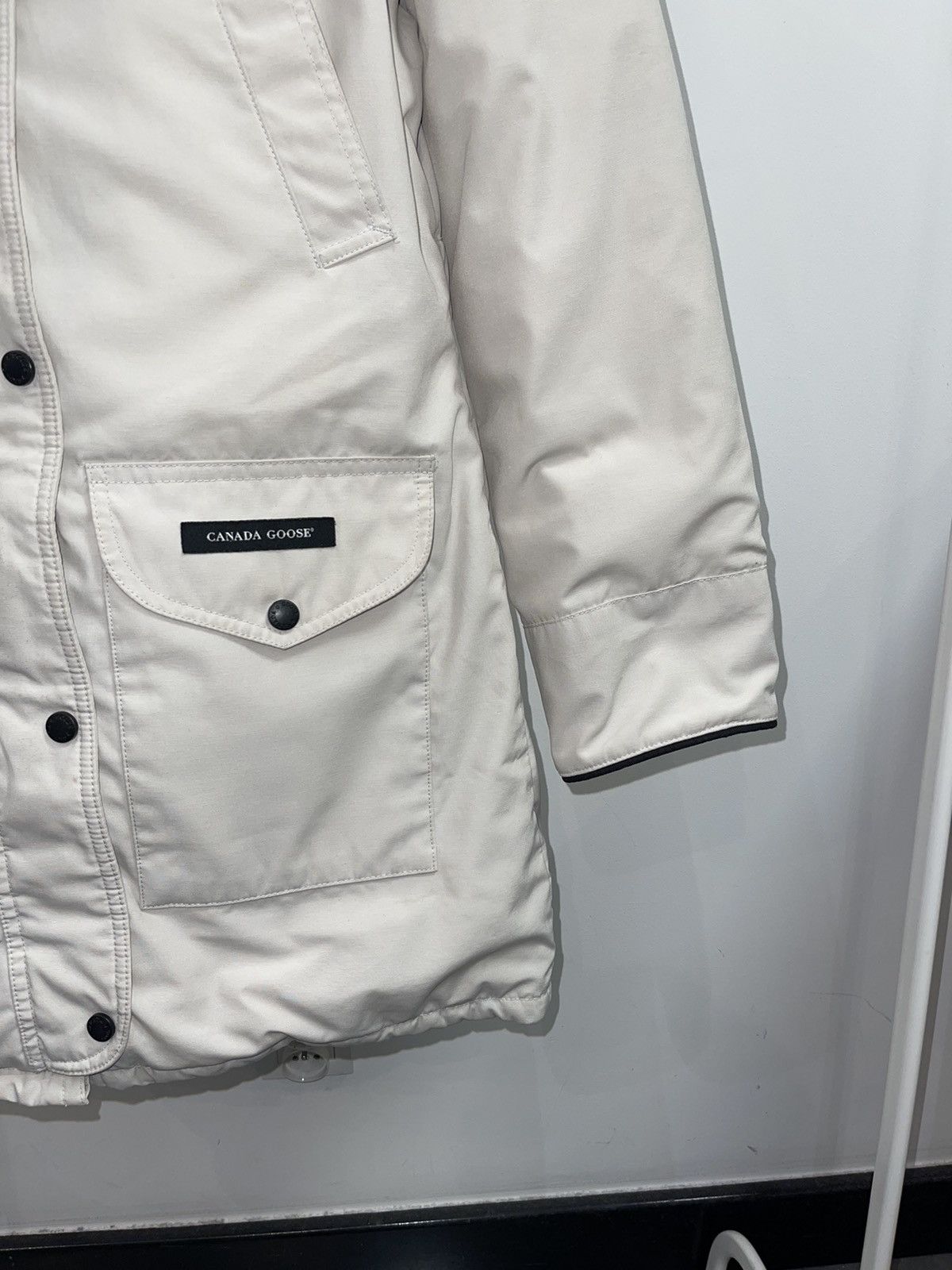 Canada Goose Archive! Canada Goose White Duck Down Expedition Jacket Size US M / EU 48-50 / 2 - 4 Thumbnail