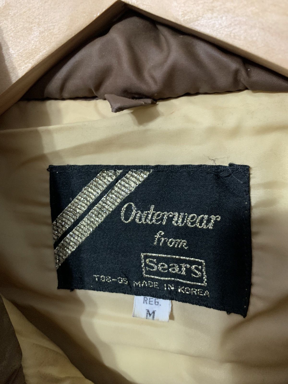 Vintage Vintage Sears Earth Tone Puffer Jacket Size US S / EU 44-46 / 1 - 2 Thumbnail