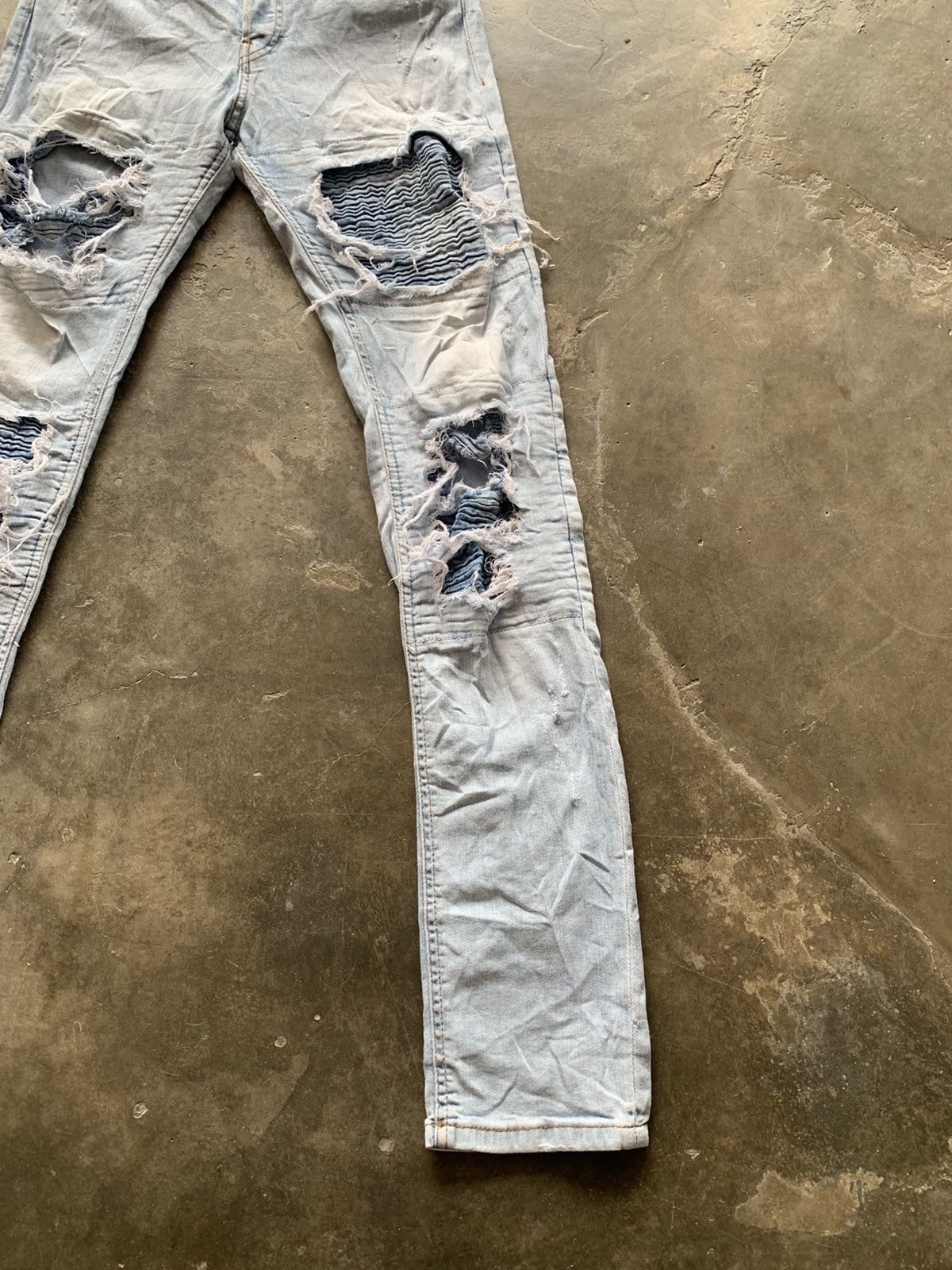 Other H&M Skinny Distressed Biker Denim Size US 29 - 4 Thumbnail