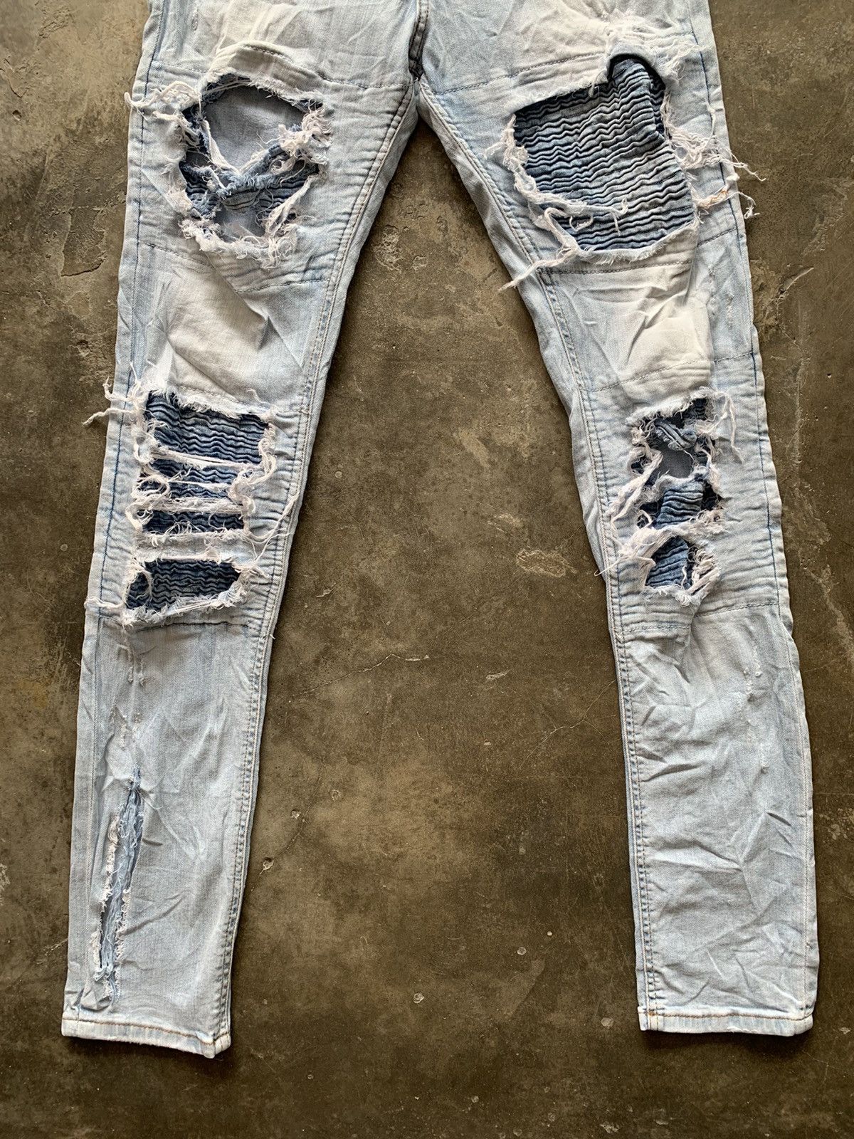 Other H&M Skinny Distressed Biker Denim Size US 29 - 3 Thumbnail