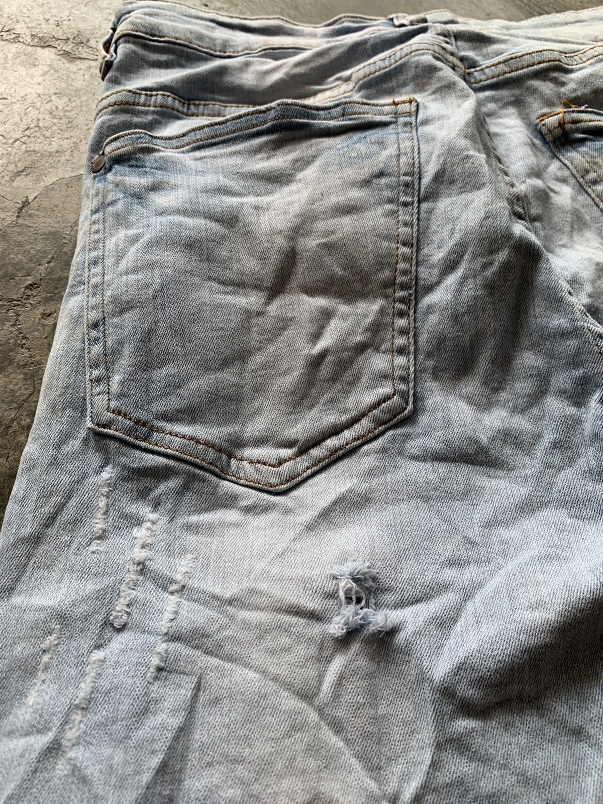Other H&M Skinny Distressed Biker Denim Size US 29 - 16 Thumbnail