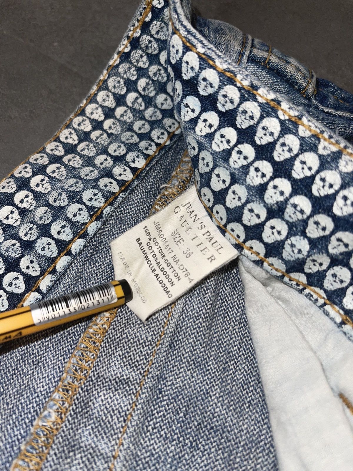 Jean Paul Gaultier Vintage Jean Paul Gaultier Light Indigo Denim Pants Size US 36 / EU 52 - 17 Thumbnail