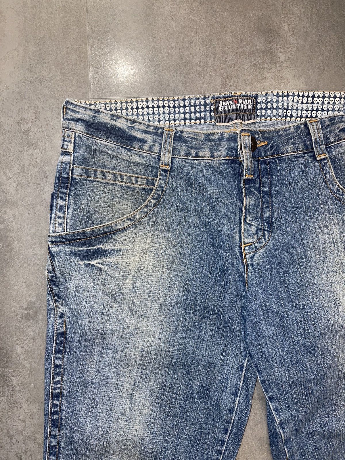 Jean Paul Gaultier Vintage Jean Paul Gaultier Light Indigo Denim Pants Size US 36 / EU 52 - 14 Thumbnail