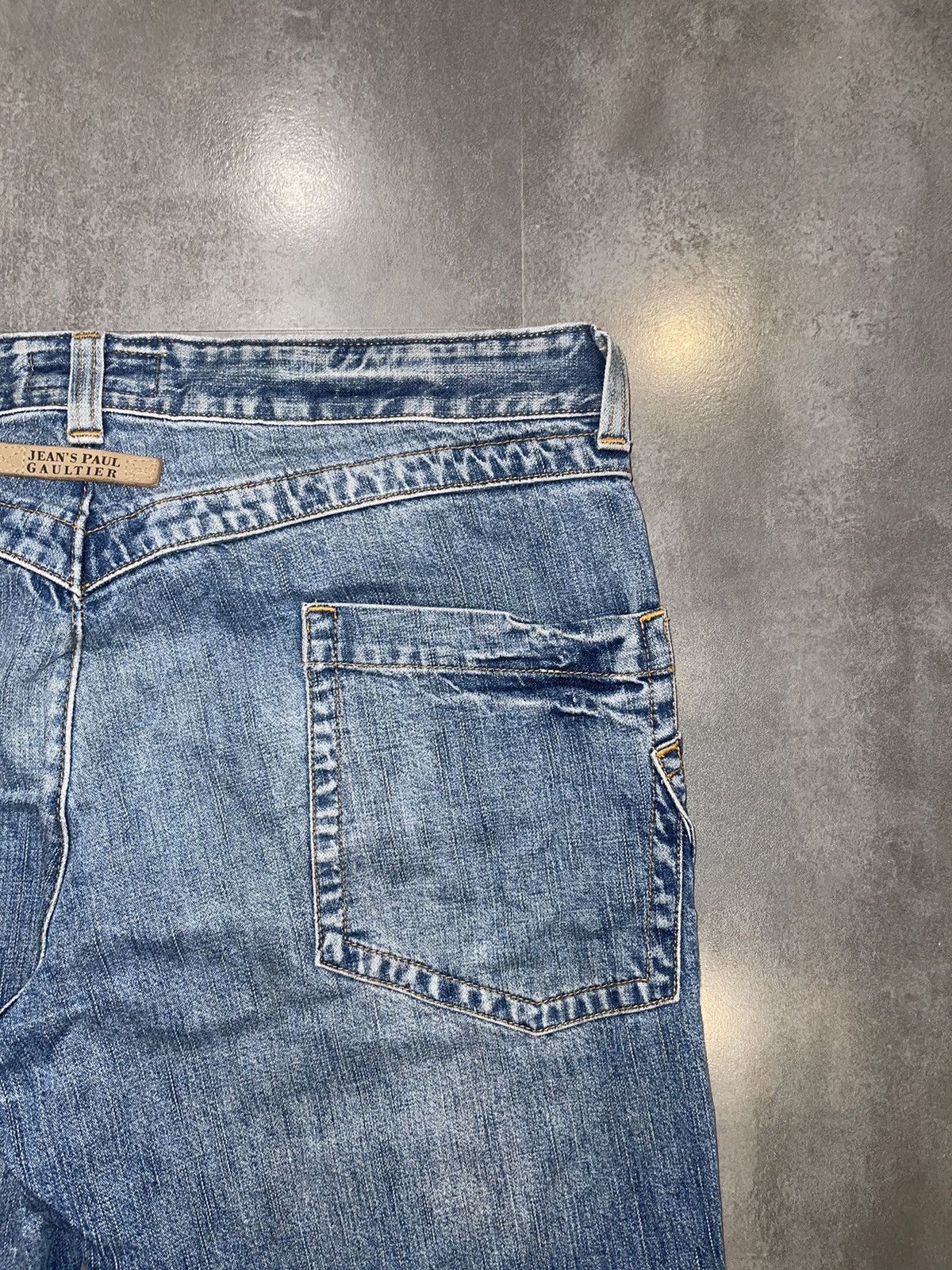Jean Paul Gaultier Vintage Jean Paul Gaultier Light Indigo Denim Pants Size US 36 / EU 52 - 10 Thumbnail