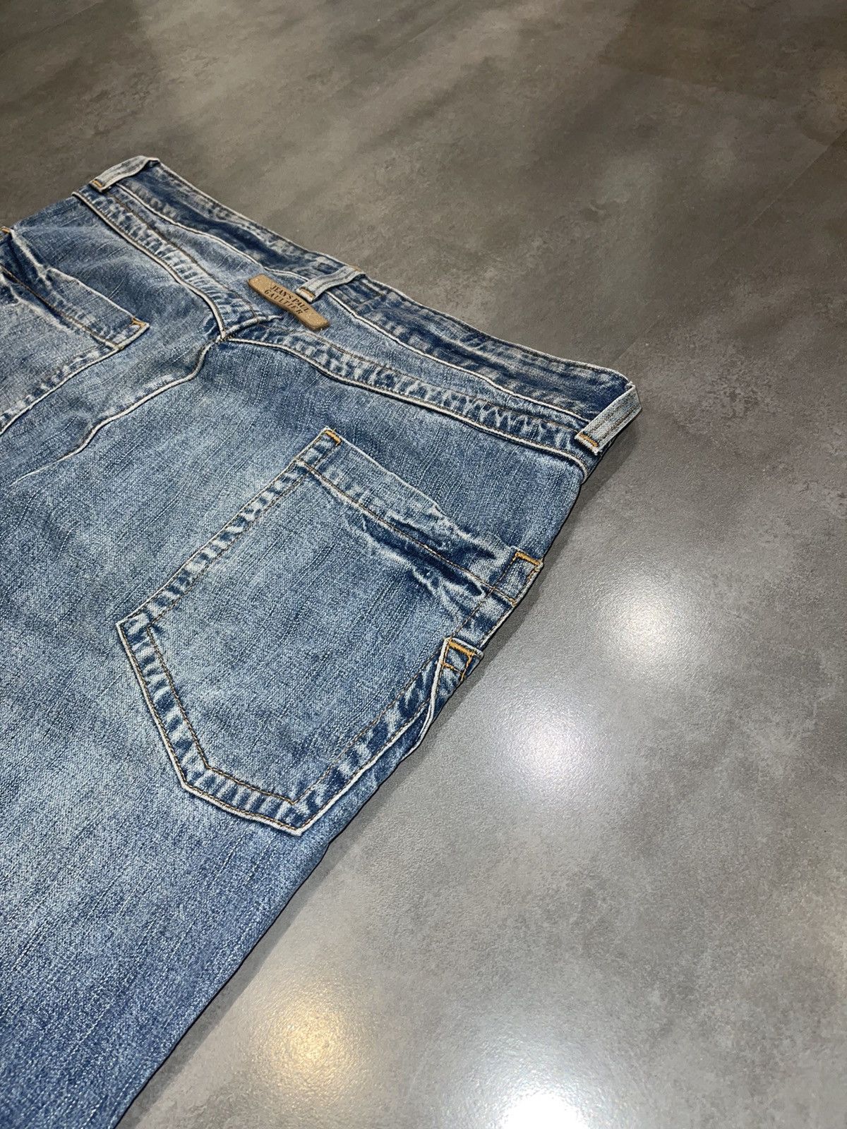 Jean Paul Gaultier Vintage Jean Paul Gaultier Light Indigo Denim Pants Size US 36 / EU 52 - 12 Thumbnail