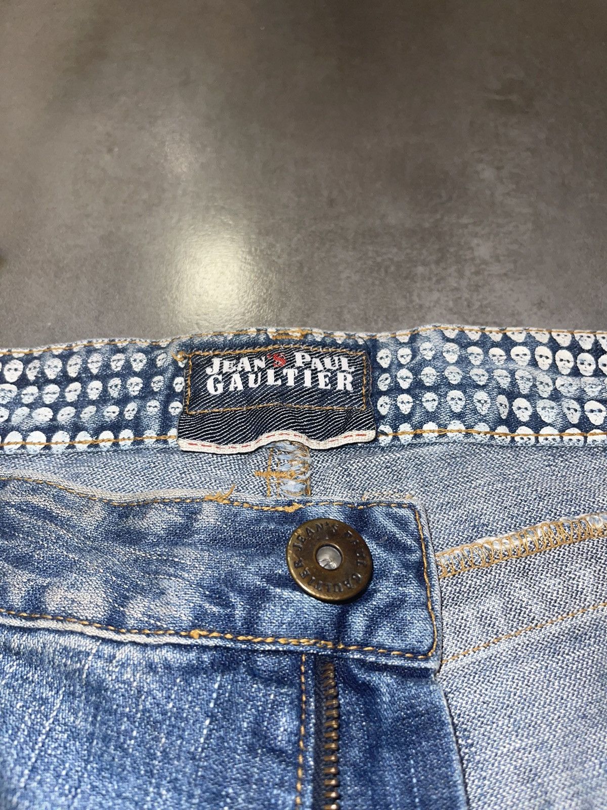 Jean Paul Gaultier Vintage Jean Paul Gaultier Light Indigo Denim Pants Size US 36 / EU 52 - 16 Thumbnail