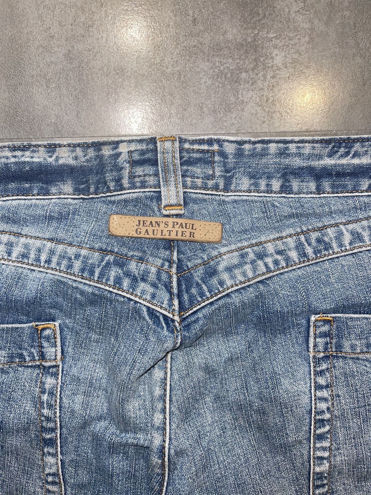 Jean Paul Gaultier Vintage Jean Paul Gaultier Light Indigo Denim Pants Size US 36 / EU 52 - 11 Thumbnail