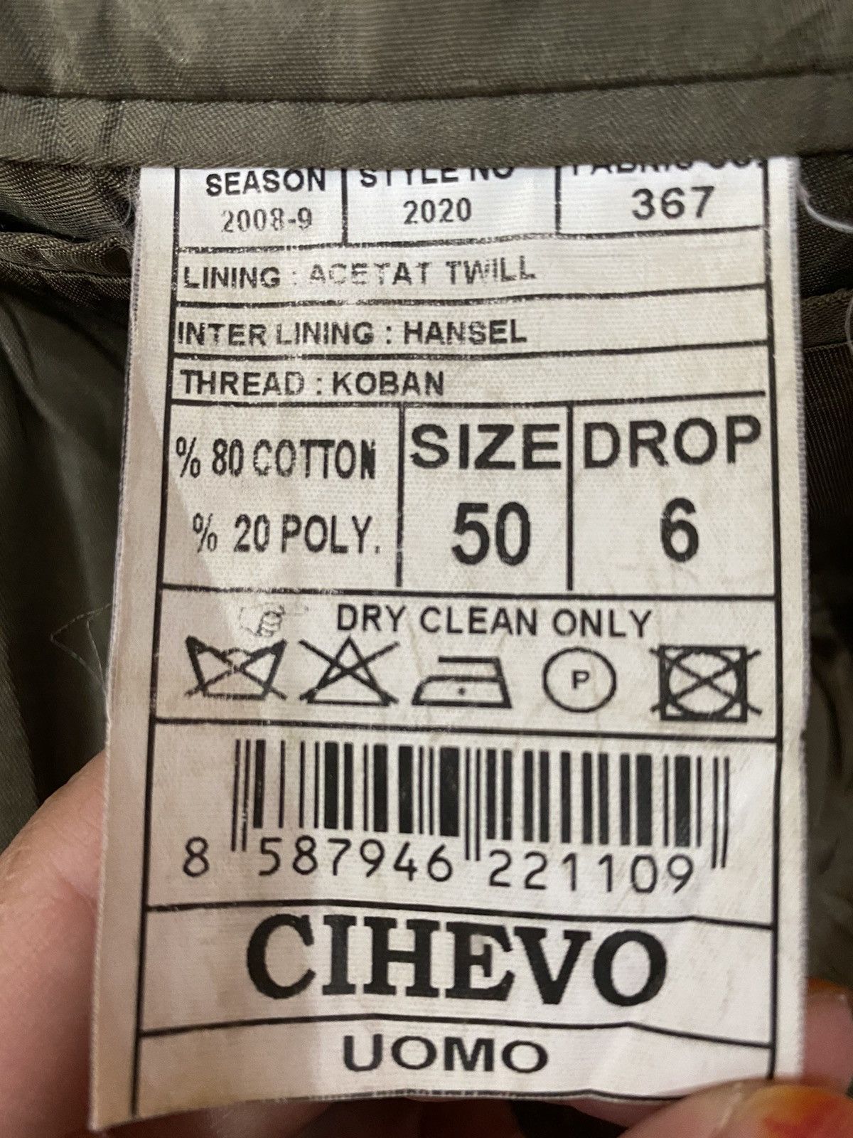 Other Cihevo italy corduroy jacket Size US M / EU 48-50 / 2 - 10 Thumbnail