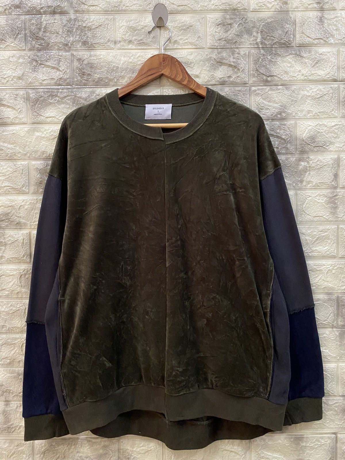 Designer × STUDIOUS Studious Made Japan nice design sweater Size US L / EU 52-54 / 3 - 1 Thumbnail