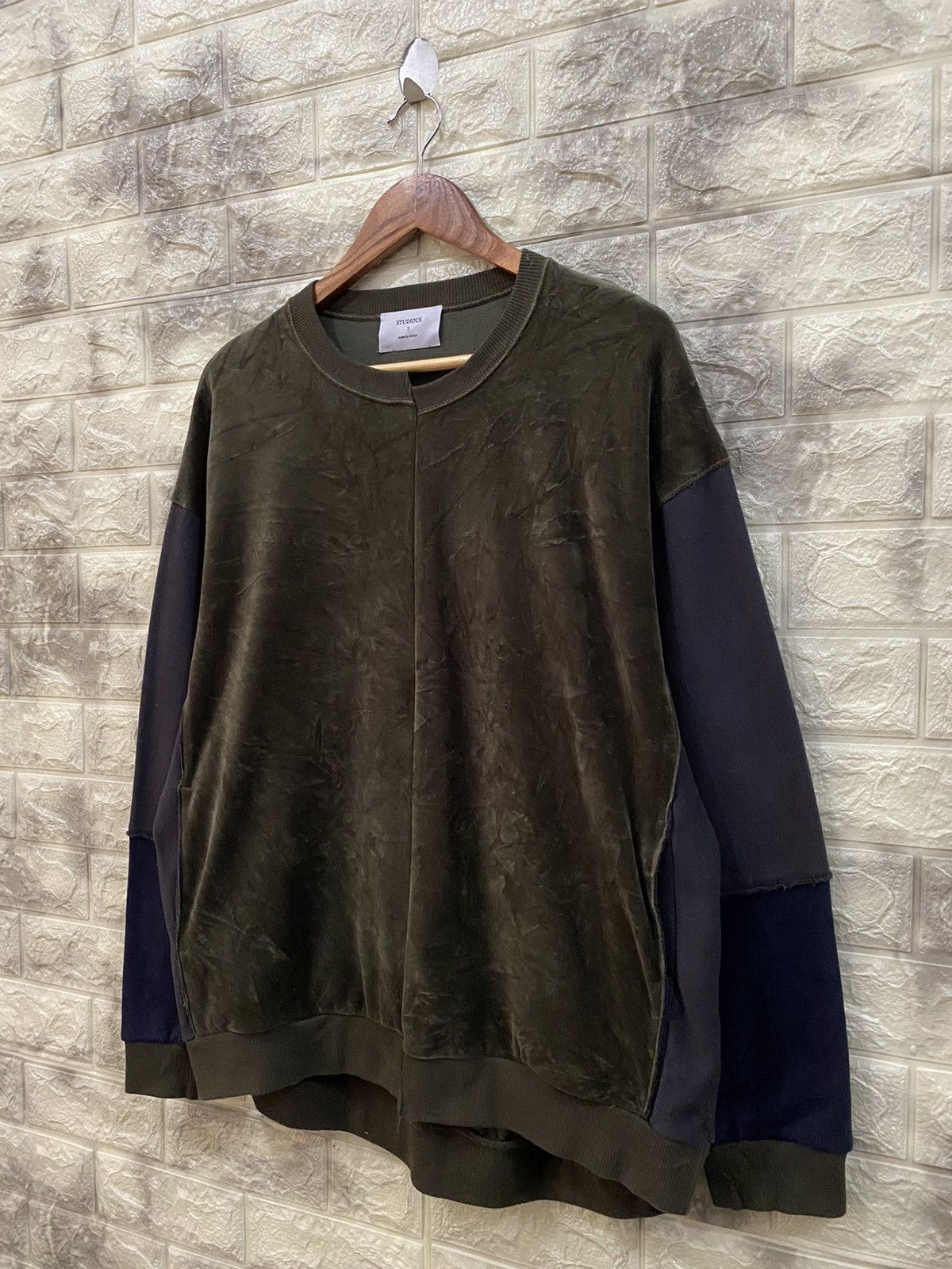 Designer × STUDIOUS Studious Made Japan nice design sweater Size US L / EU 52-54 / 3 - 4 Thumbnail