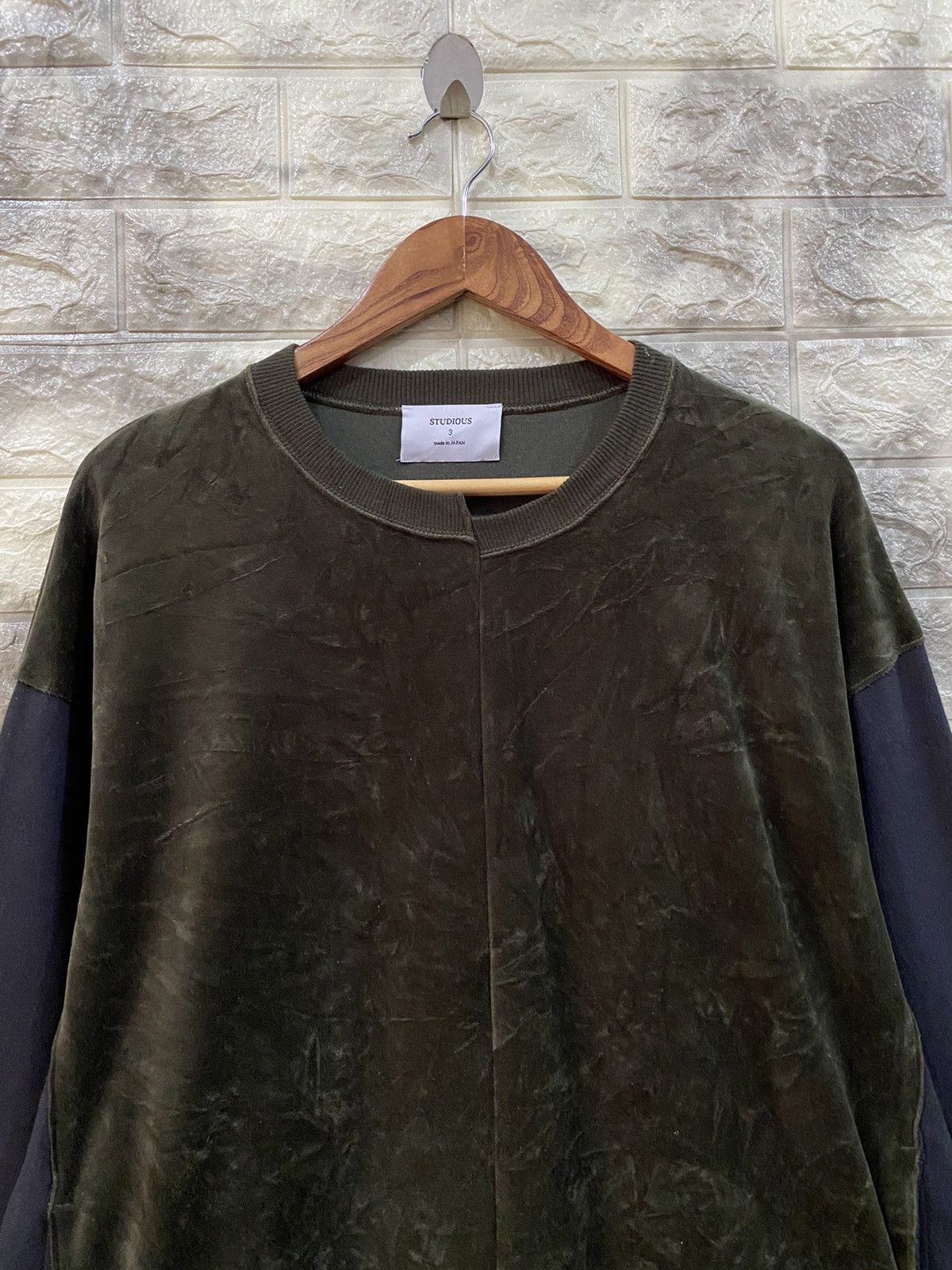 Designer × STUDIOUS Studious Made Japan nice design sweater Size US L / EU 52-54 / 3 - 5 Thumbnail