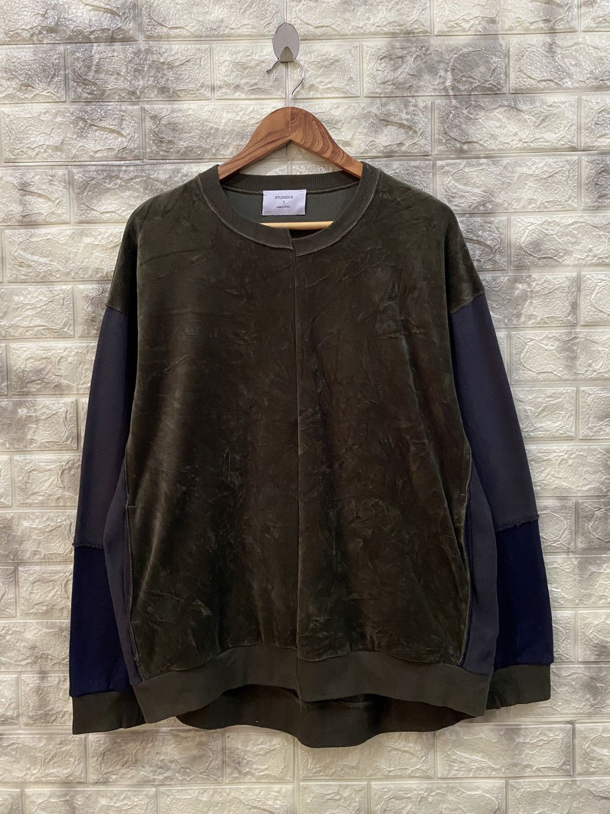 Designer × STUDIOUS Studious Made Japan nice design sweater Size US L / EU 52-54 / 3 - 2 Thumbnail
