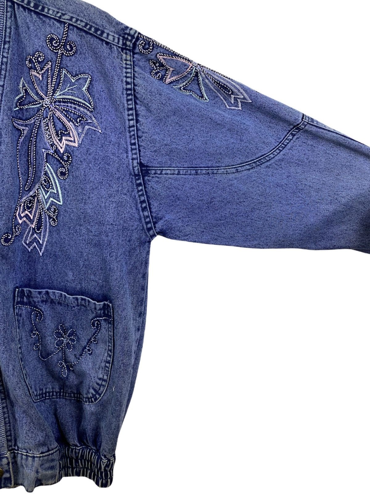 Japanese Brand × Vintage VINTAGE JAPANESE CUSTOM MADE DENIM CARDIGAN DESIGN Size US M / EU 48-50 / 2 - 9 Thumbnail