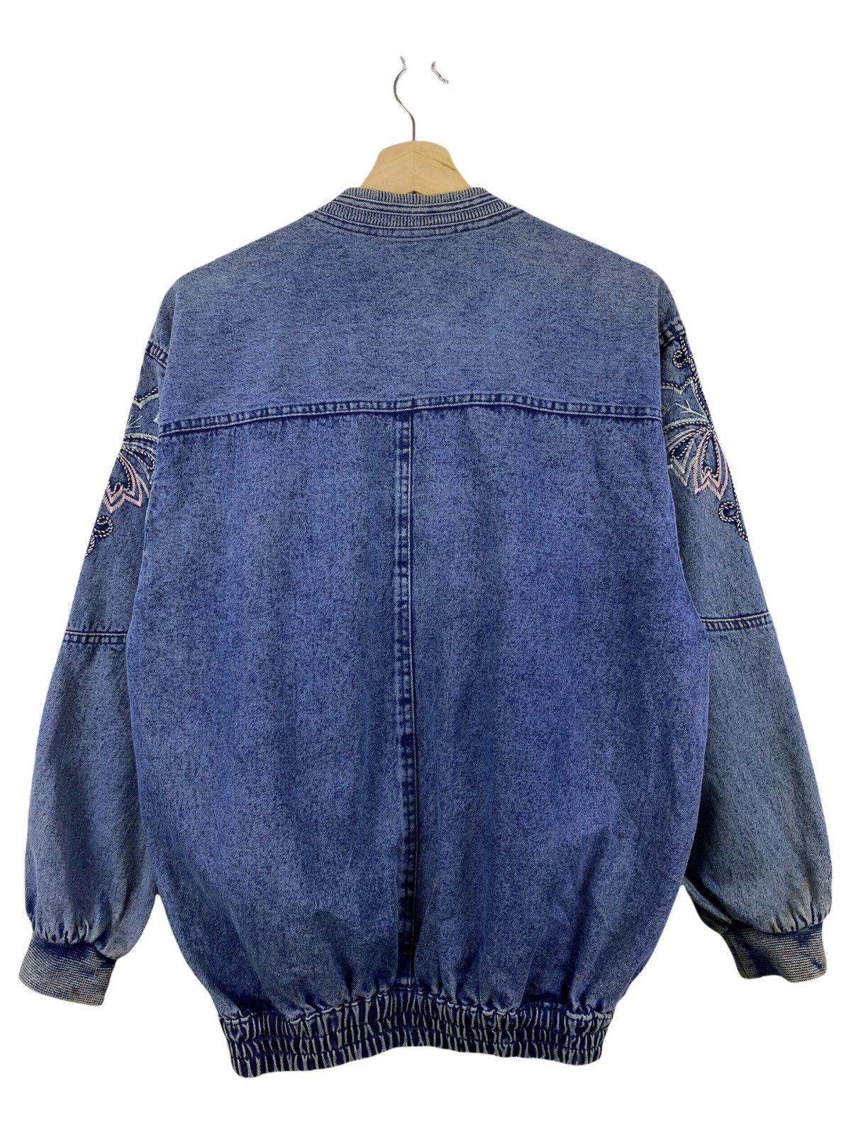 Japanese Brand × Vintage VINTAGE JAPANESE CUSTOM MADE DENIM CARDIGAN DESIGN Size US M / EU 48-50 / 2 - 5 Thumbnail