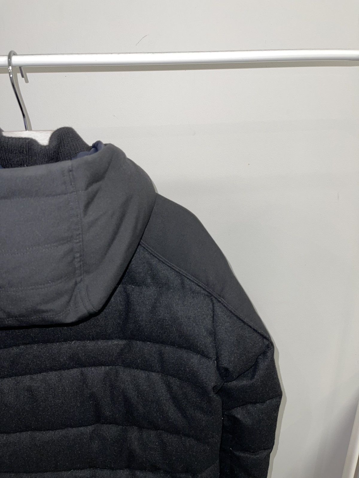 Jil Sander Jil Sander X Uniqlo Padded Wool Black Down Jacket Size US S / EU 44-46 / 1 - 5 Thumbnail