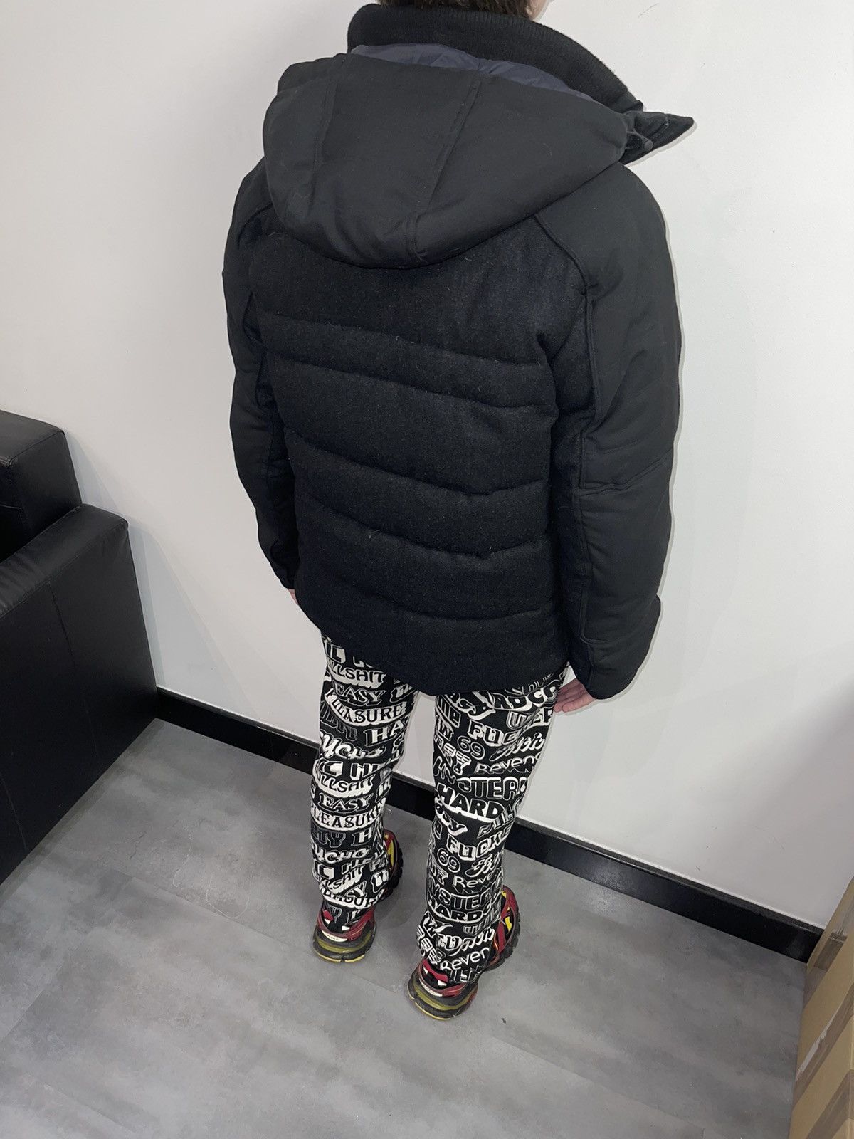 Jil Sander Jil Sander X Uniqlo Padded Wool Black Down Jacket Size US S / EU 44-46 / 1 - 9 Thumbnail