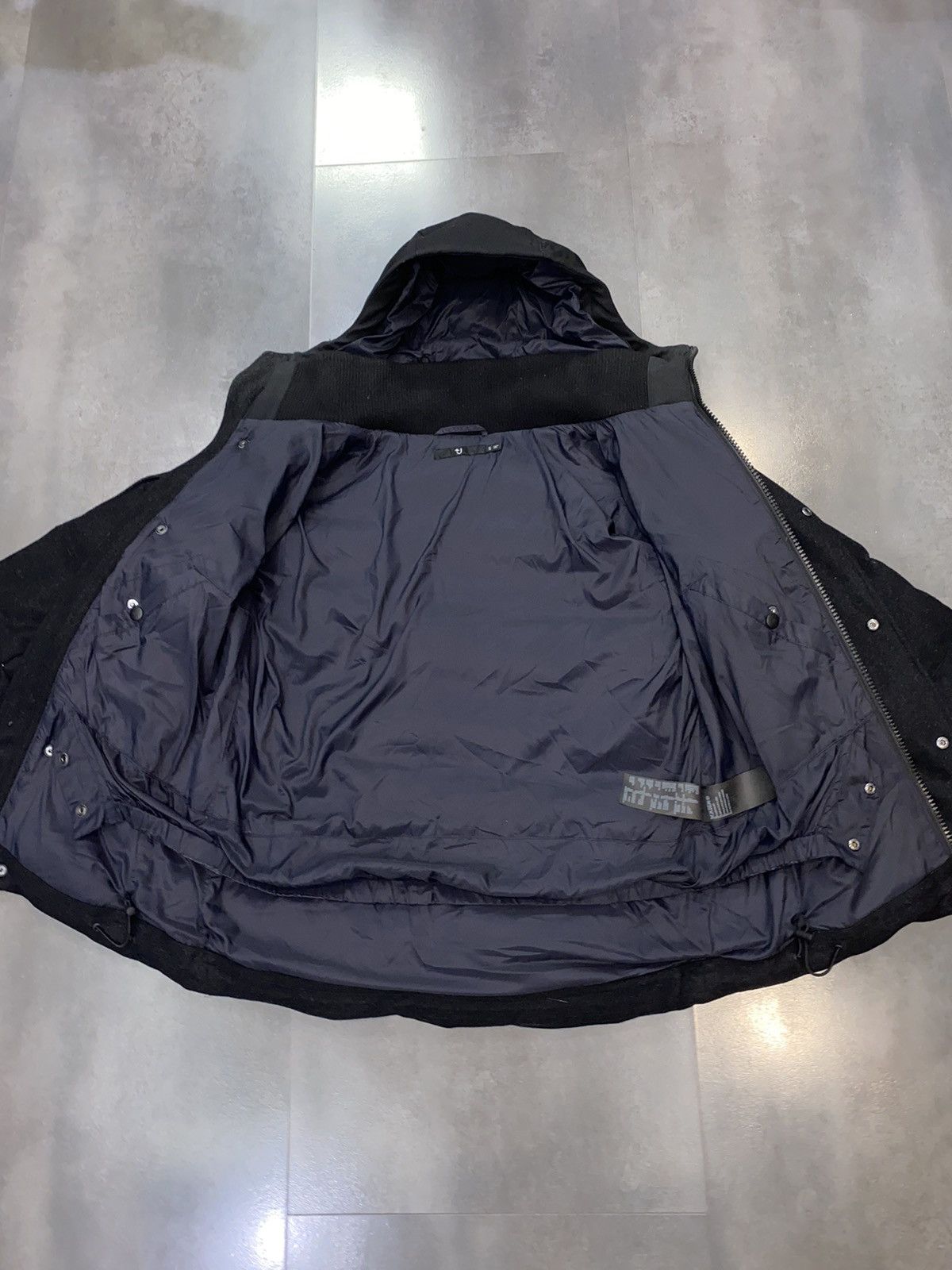 Jil Sander Jil Sander X Uniqlo Padded Wool Black Down Jacket Size US S / EU 44-46 / 1 - 14 Thumbnail
