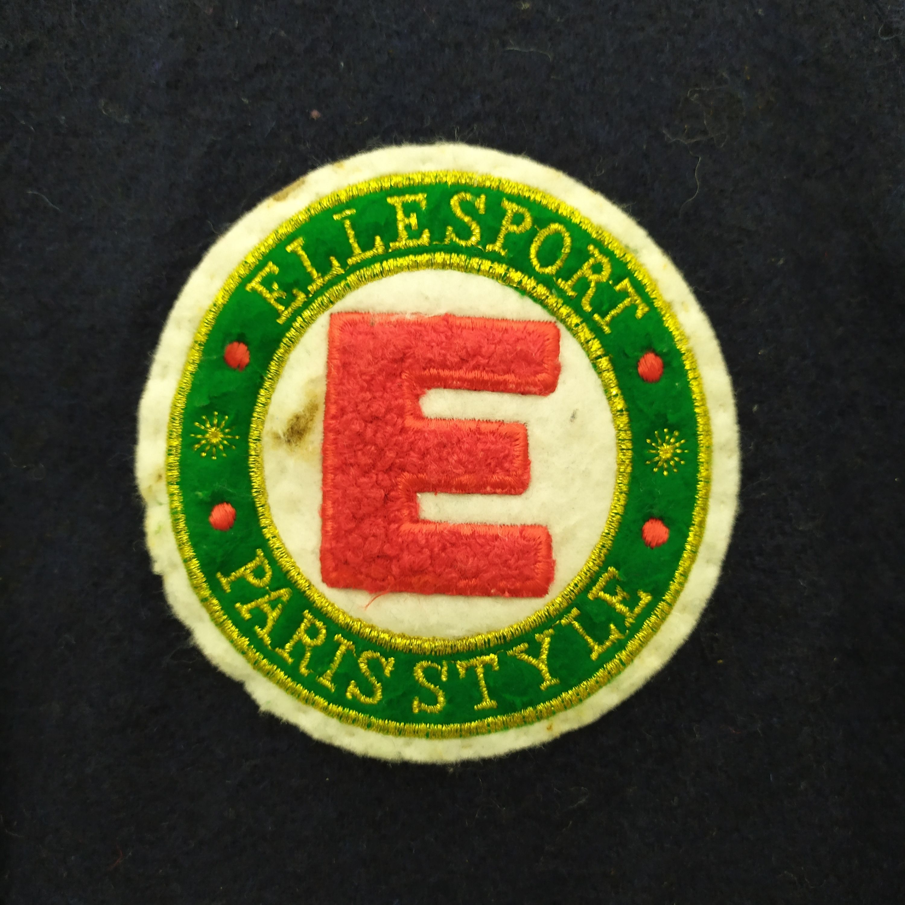 Ellesse VINTAGE ELLE SPORT BLACK WOOL VARSITY JACKET Size US M / EU 48-50 / 2 - 7 Thumbnail