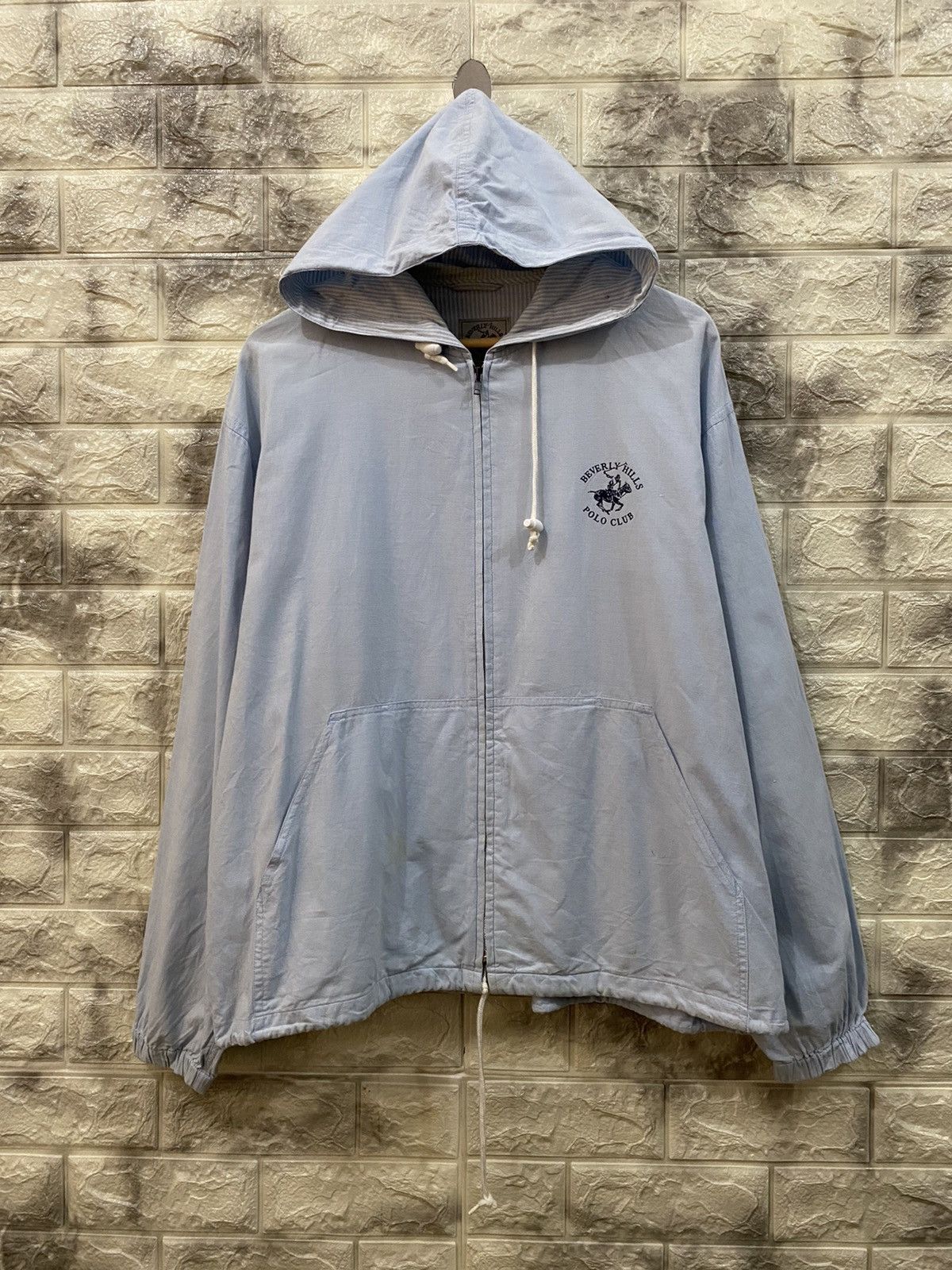 Beverly Hills Polo Club × Vintage 🔥Vintage Beverly Hills Polo Club Zipper Hoodies Size US L / EU 52-54 / 3 - 3 Thumbnail