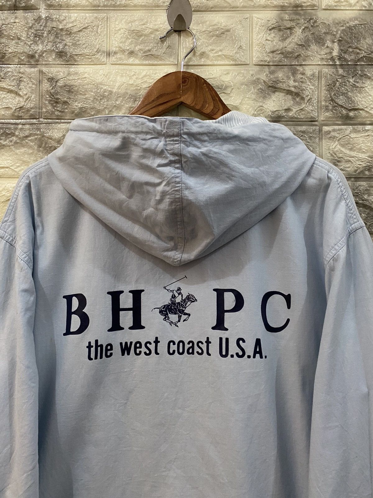 Beverly Hills Polo Club × Vintage 🔥Vintage Beverly Hills Polo Club Zipper Hoodies Size US L / EU 52-54 / 3 - 7 Thumbnail