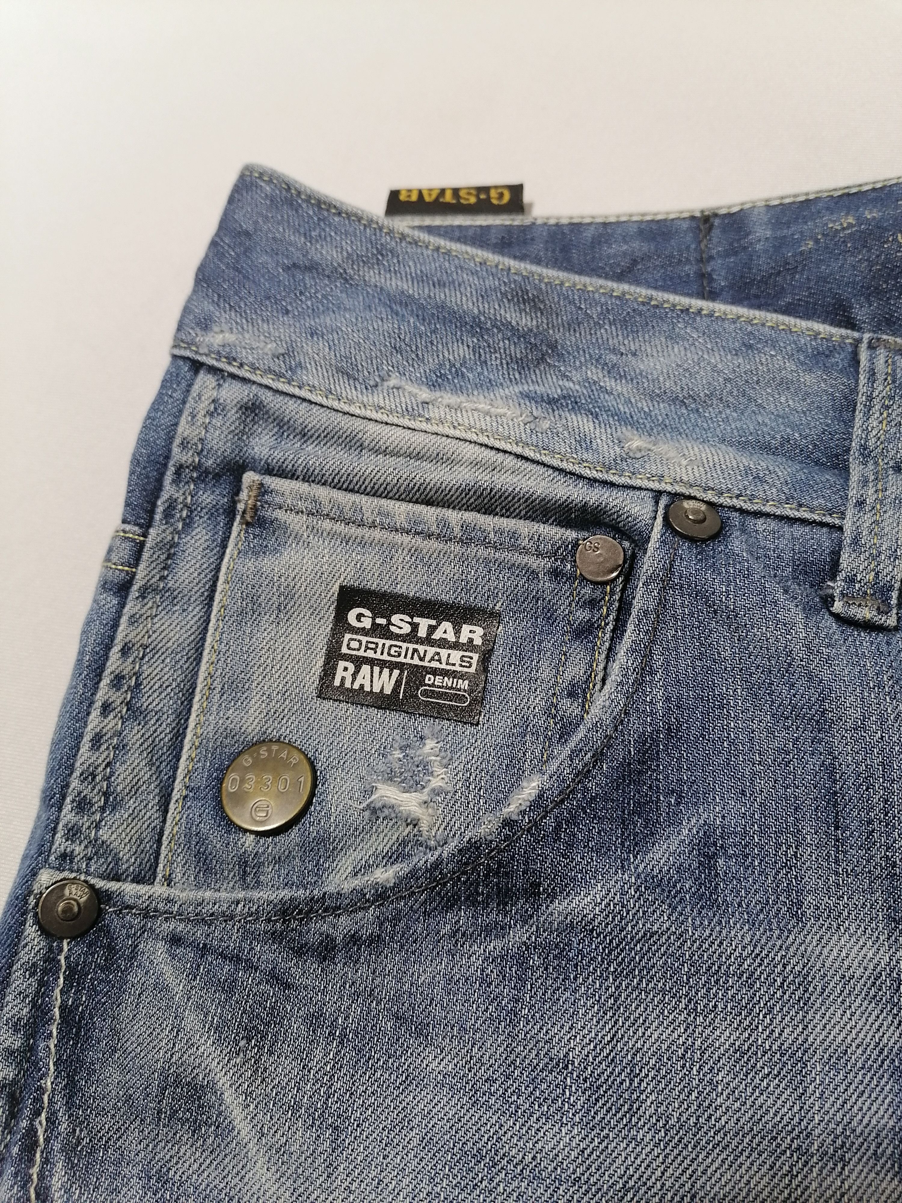 G-Star G-Star Raw Denim Jeans Size US 33 - 4 Thumbnail