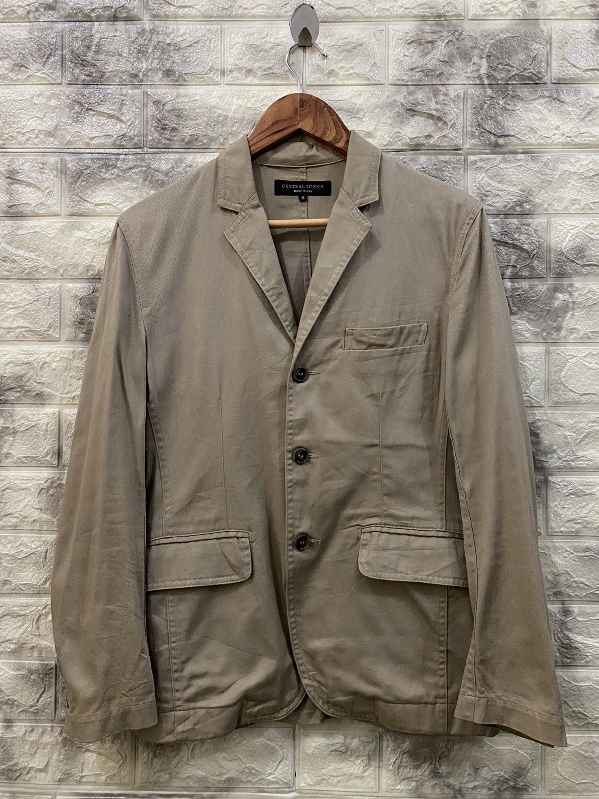 General Research × Japanese Brand General supply cotton fabric jacket Size US S / EU 44-46 / 1 - 2 Thumbnail