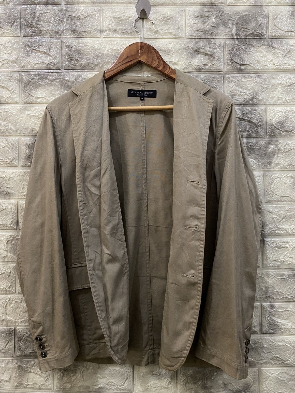 General Research × Japanese Brand General supply cotton fabric jacket Size US S / EU 44-46 / 1 - 8 Thumbnail