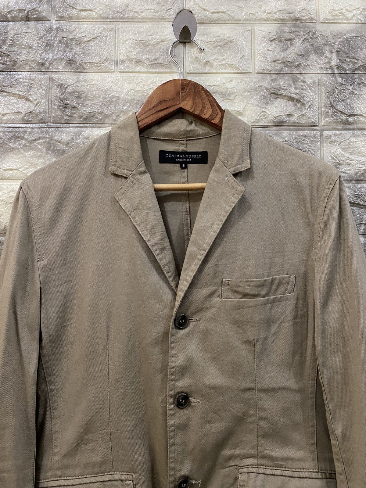 General Research × Japanese Brand General supply cotton fabric jacket Size US S / EU 44-46 / 1 - 5 Thumbnail