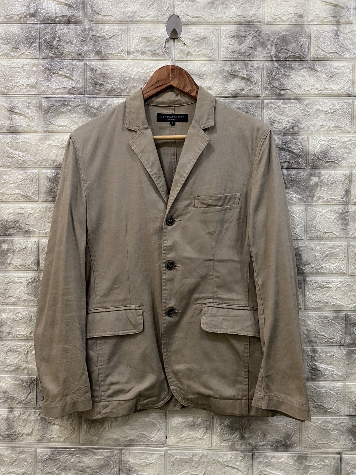 General Research × Japanese Brand General supply cotton fabric jacket Size US S / EU 44-46 / 1 - 1 Thumbnail