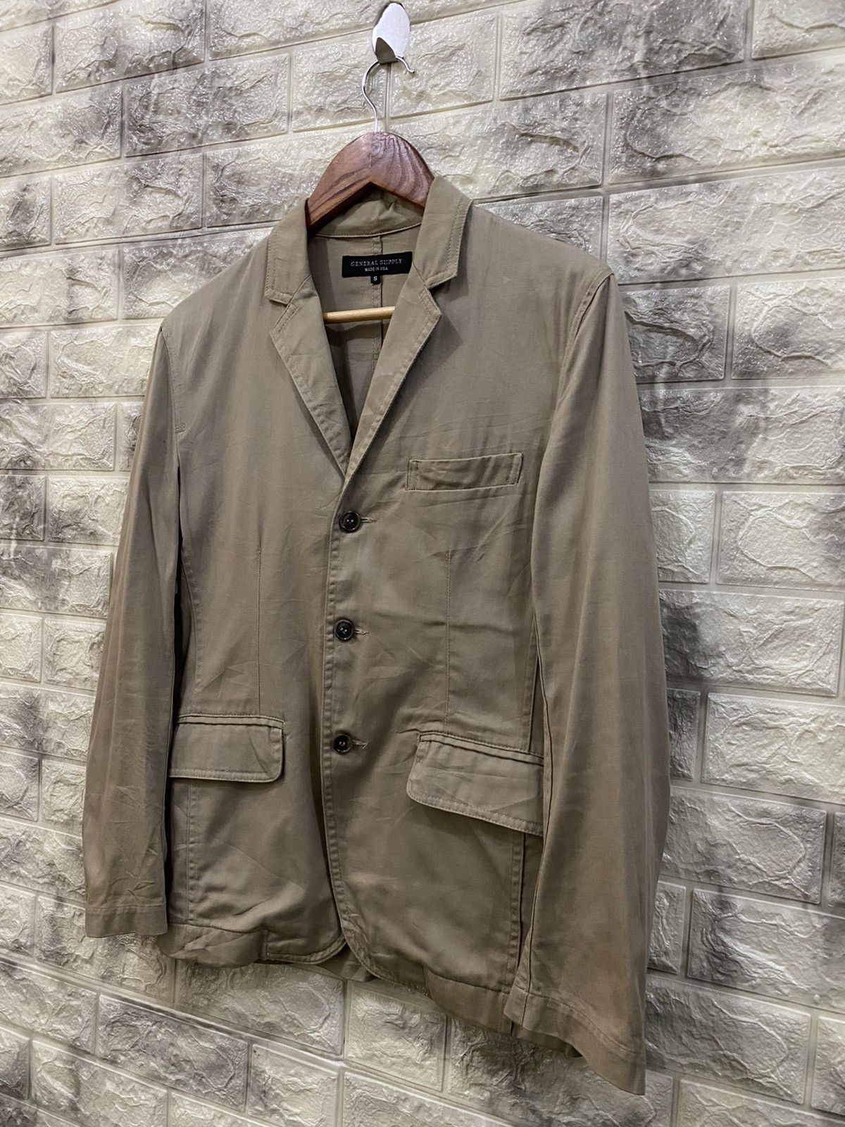 General Research × Japanese Brand General supply cotton fabric jacket Size US S / EU 44-46 / 1 - 4 Thumbnail
