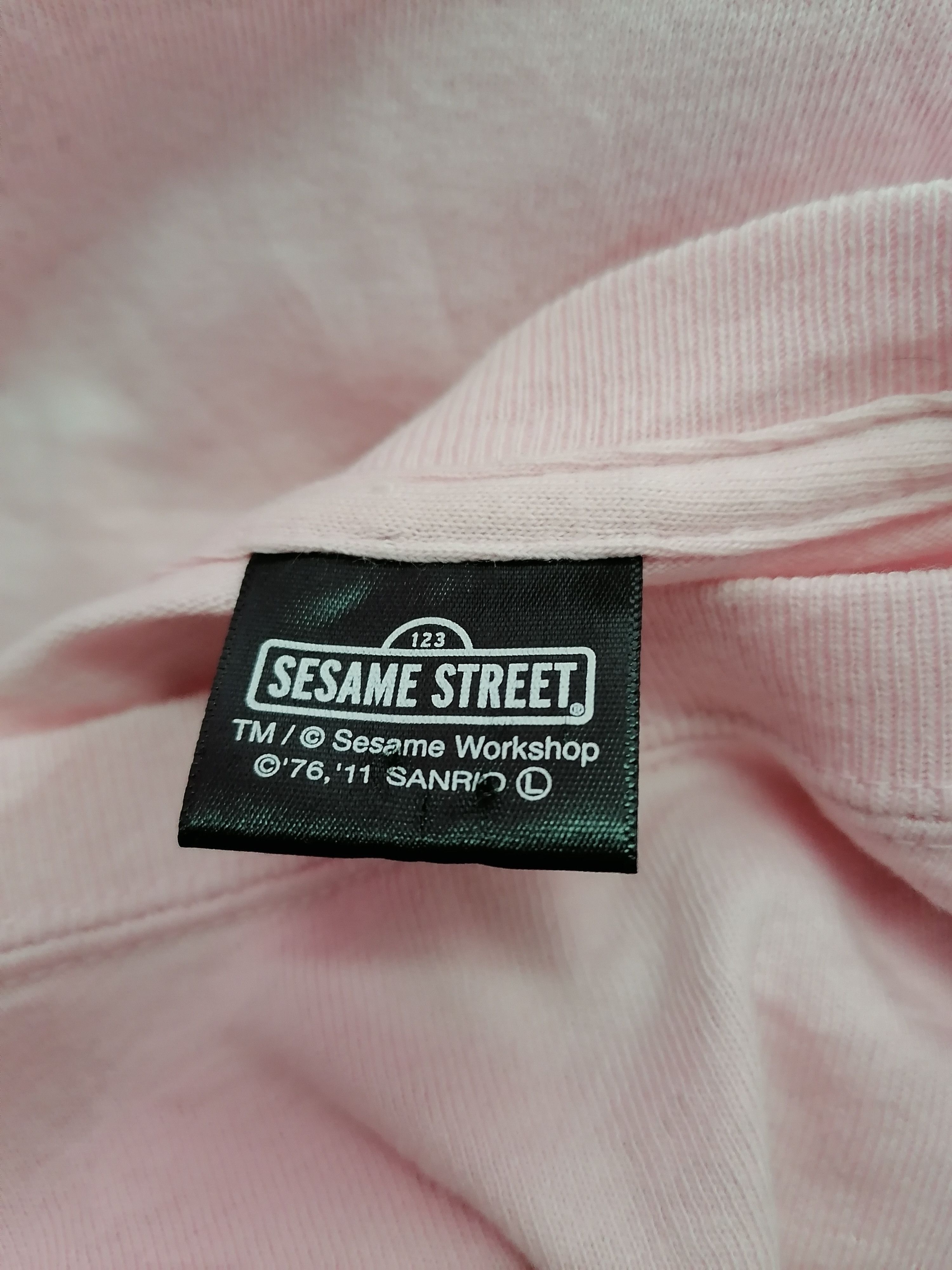 Anime Sesame Street X Hello Kitty Tee Size US M / EU 48-50 / 2 - 3 Thumbnail
